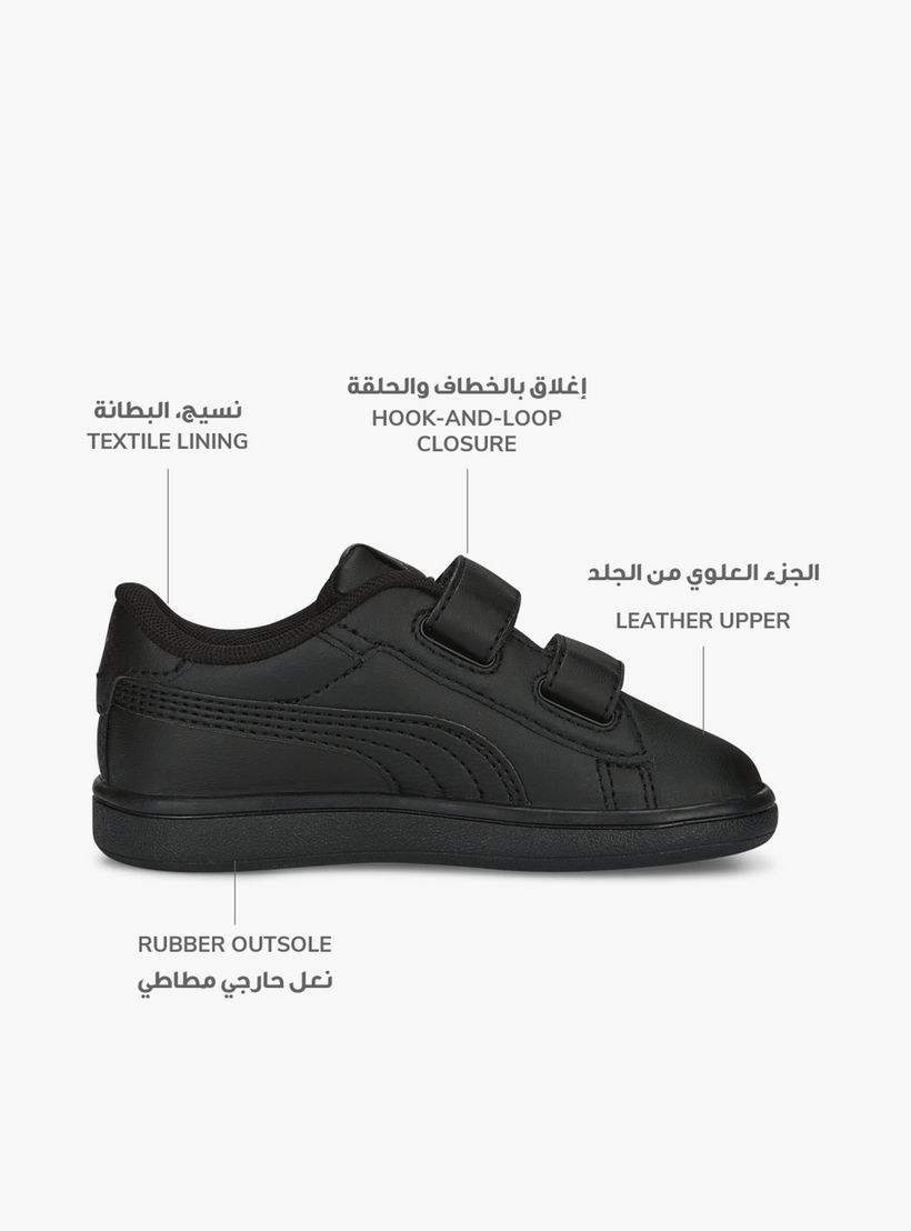 حذاء سنيكرز بشريط إغلاق لاصق سماش 3.0 إل في للأطفال من بوما-baby-girls-shoes-closedshoes-image-2