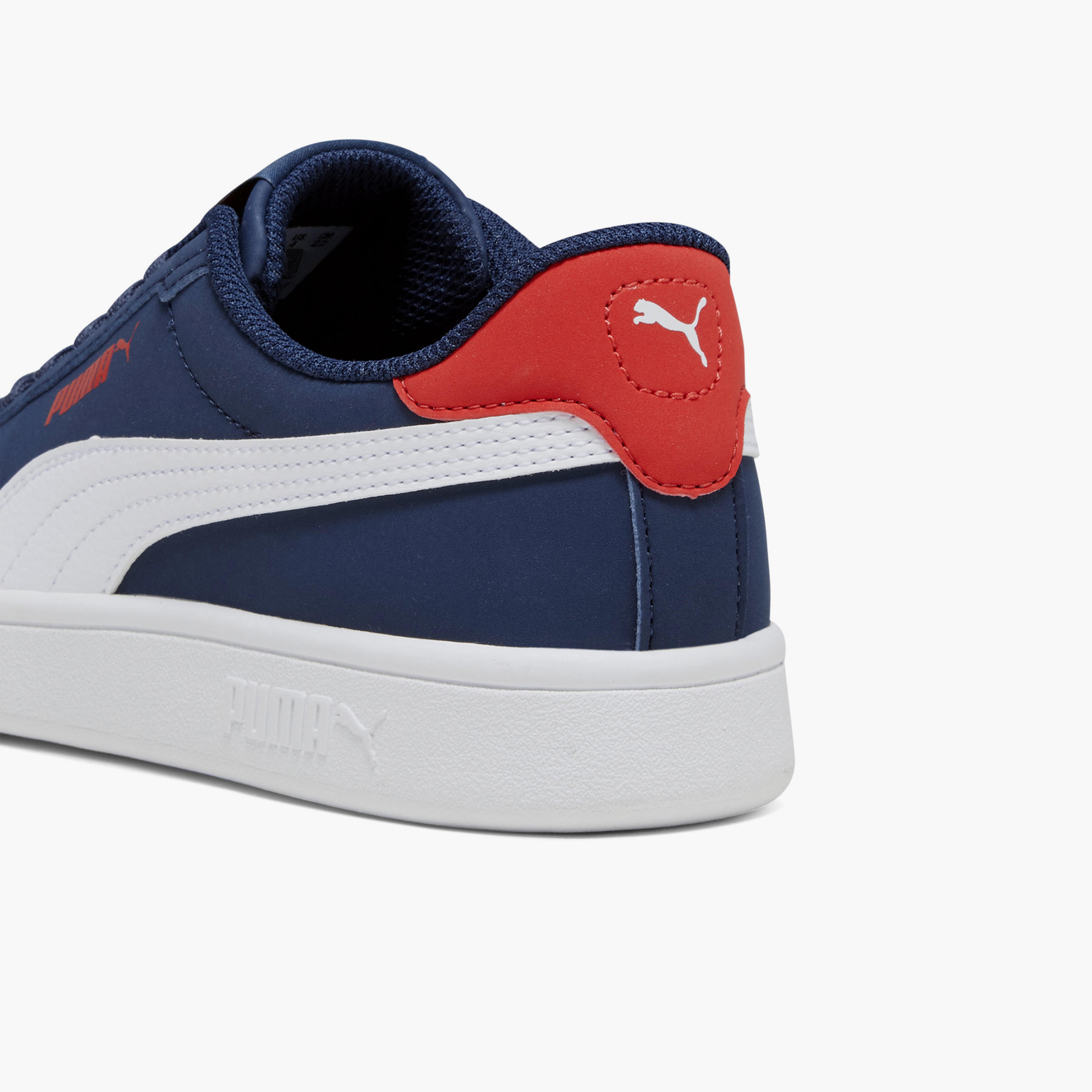 Puma Boys Smash 3.0 Buck Lace-Up Ankle Sneakers-sports-boys-shoes-image-6