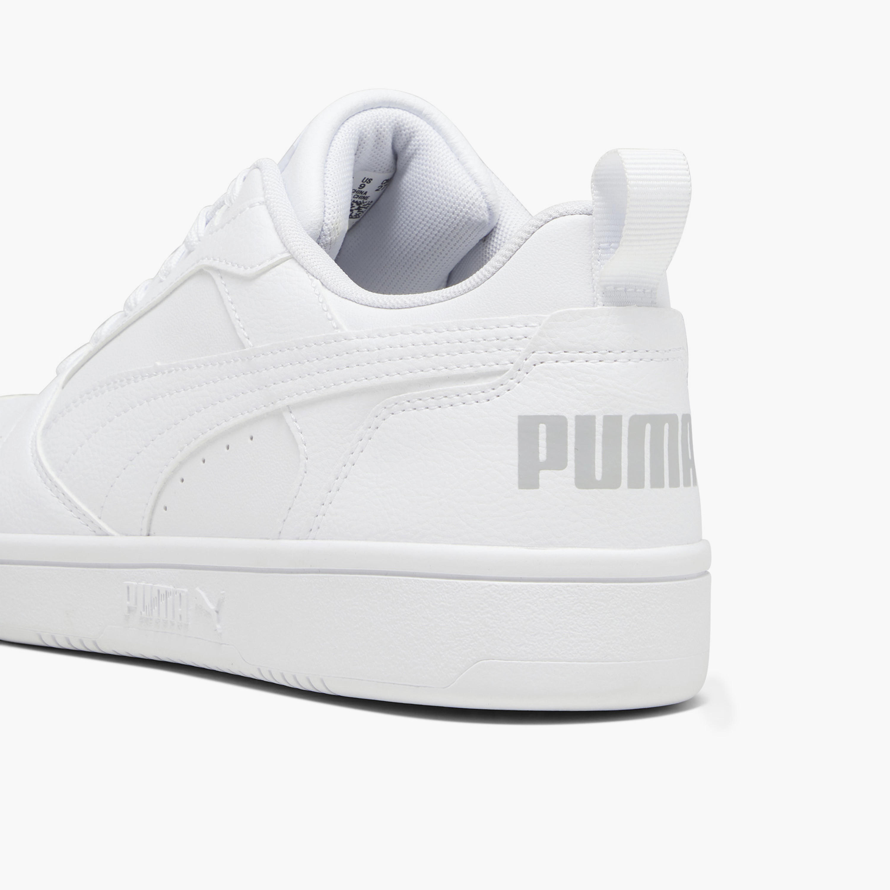 Puma Men Rebound V6 Lace-Up Low Ankle Sneakers-sports-men-shoes-image-6
