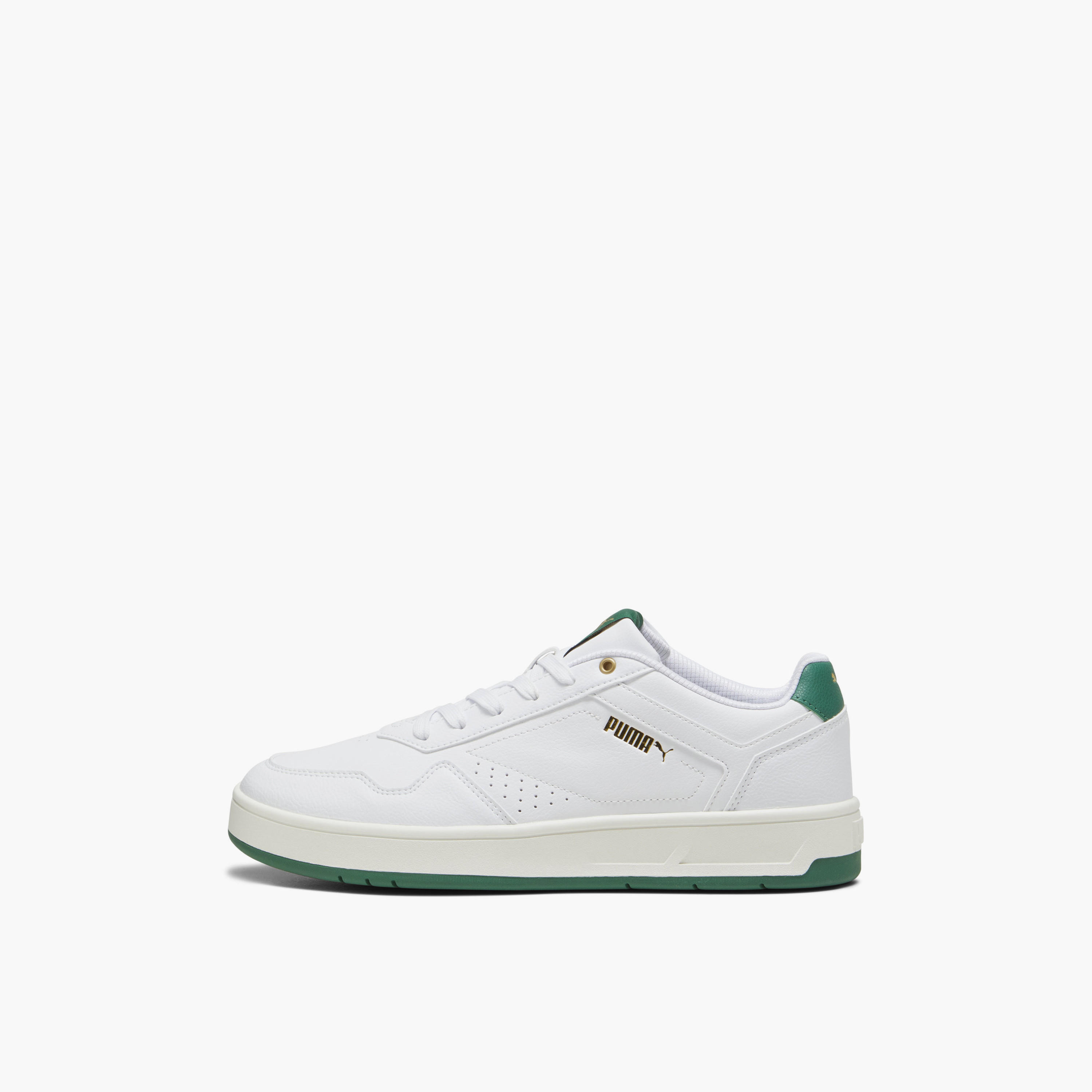 Puma Men Court Classic Lace-Up Low Ankle Sneakers-sports-men-shoes-image-3
