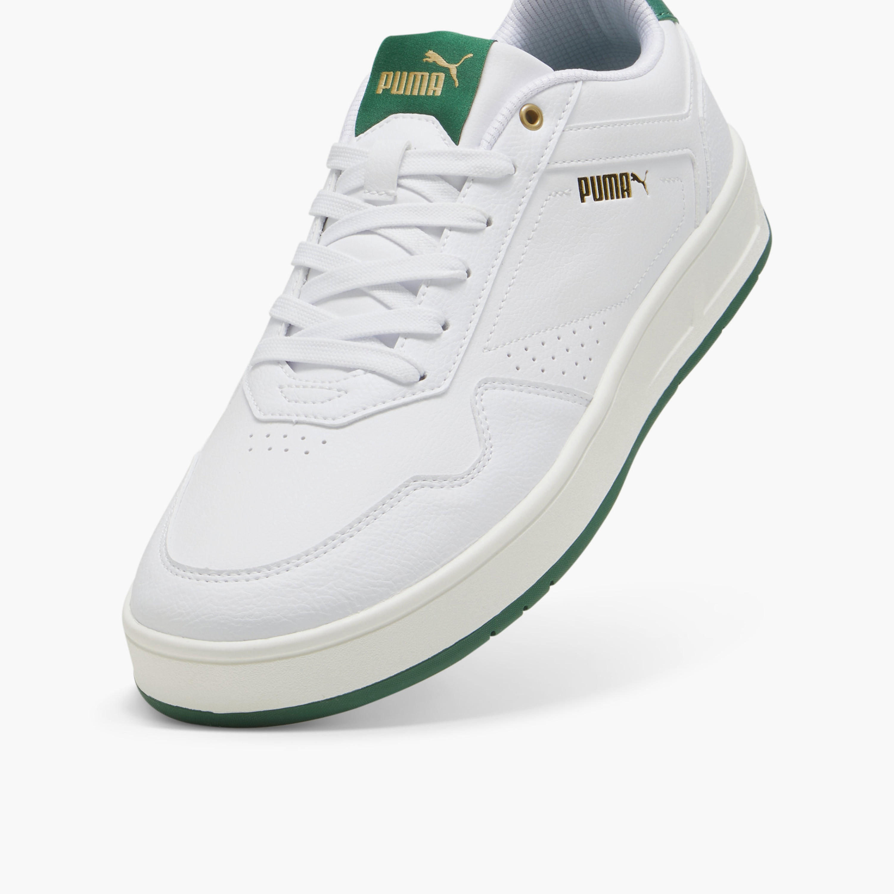 Puma Men Court Classic Lace-Up Low Ankle Sneakers-sports-men-shoes-image-5