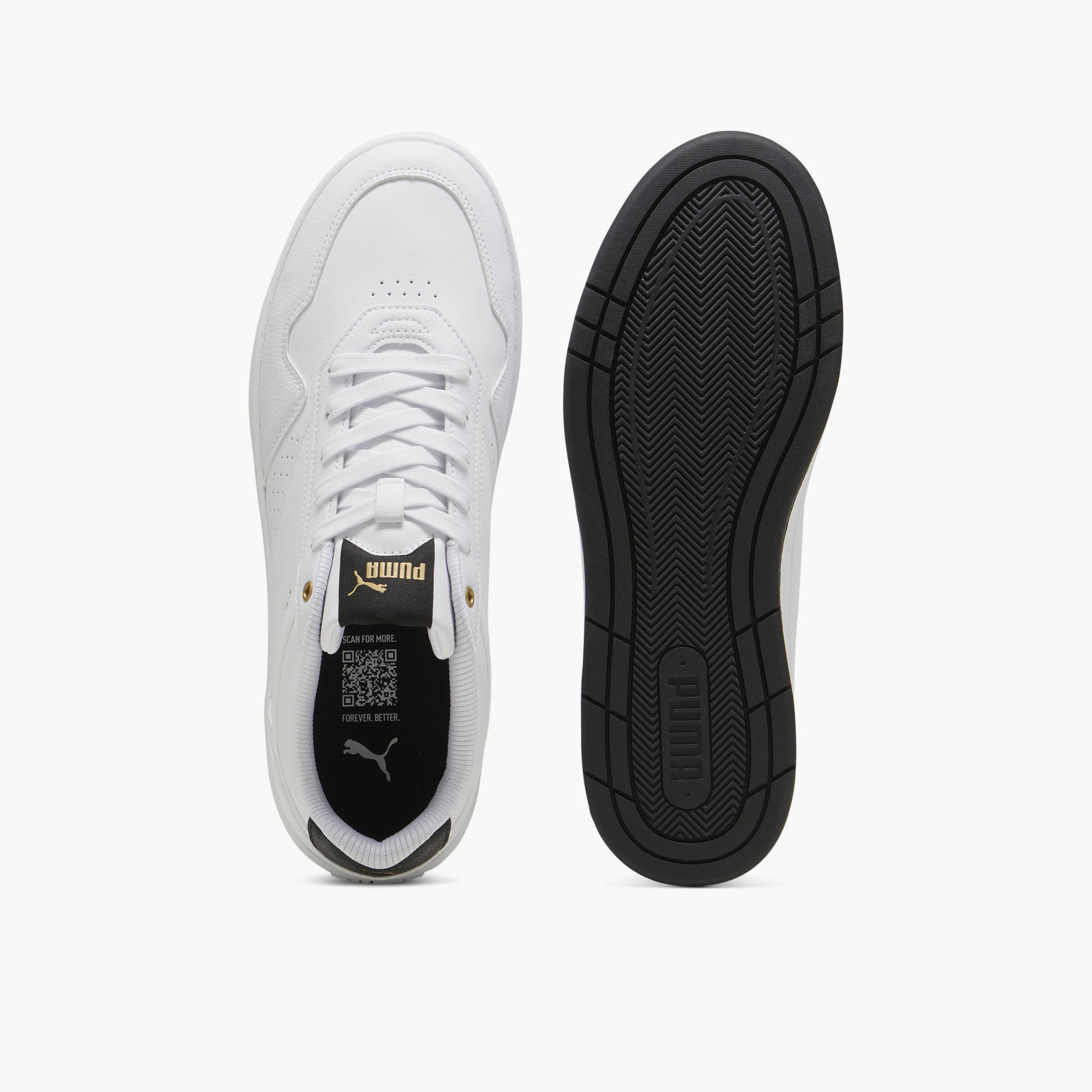 حذاء سنيكرز بكاحل منخفض ورباط كورت كلاسيك للرجال من بوما-sports-men-shoes-image-4