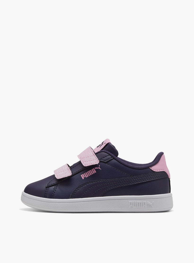 حذاء رياضي سماش 3.0 إل جليتر بشريط إغلاق لاصق للبنات من بوما-sports-girls-shoes-image-3
