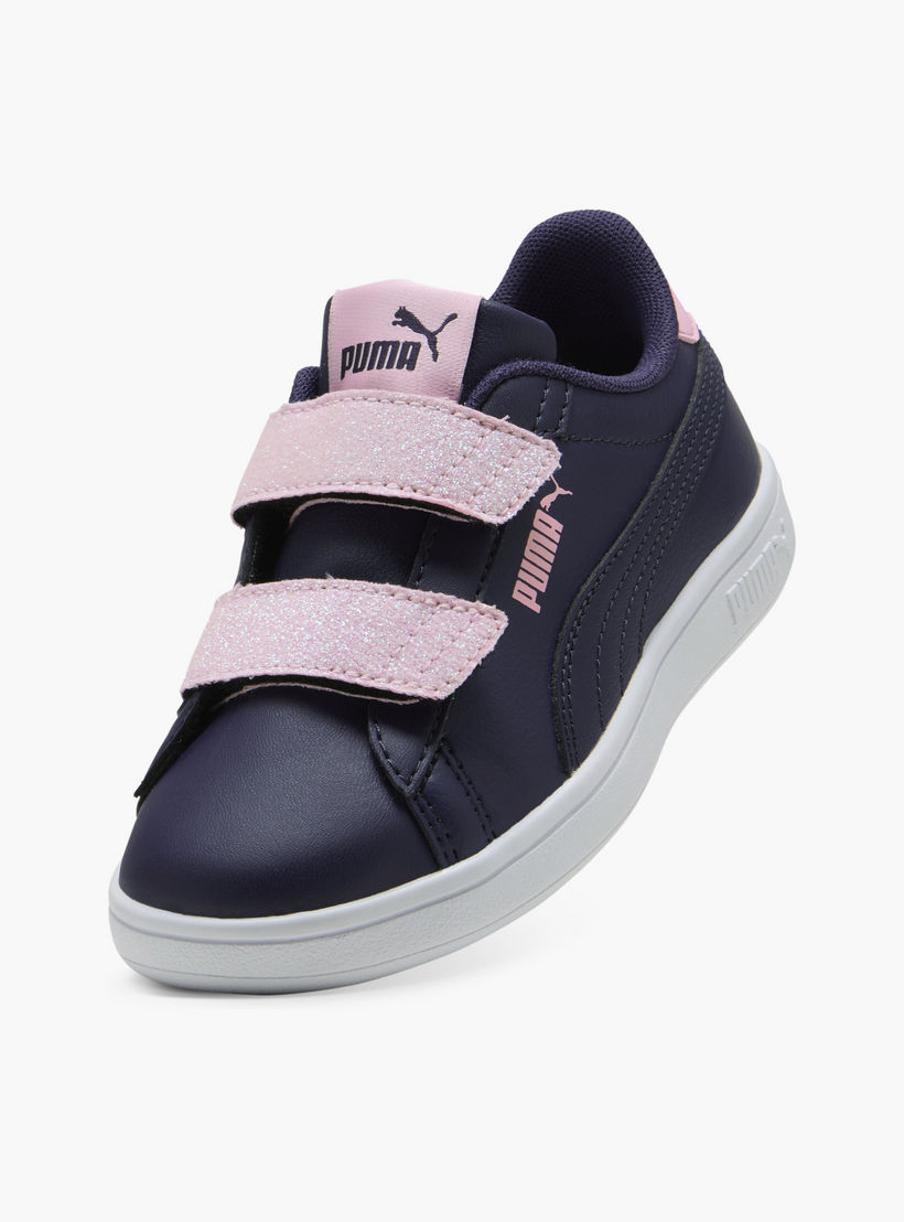 حذاء رياضي سماش 3.0 إل جليتر بشريط إغلاق لاصق للبنات من بوما-sports-girls-shoes-image-5