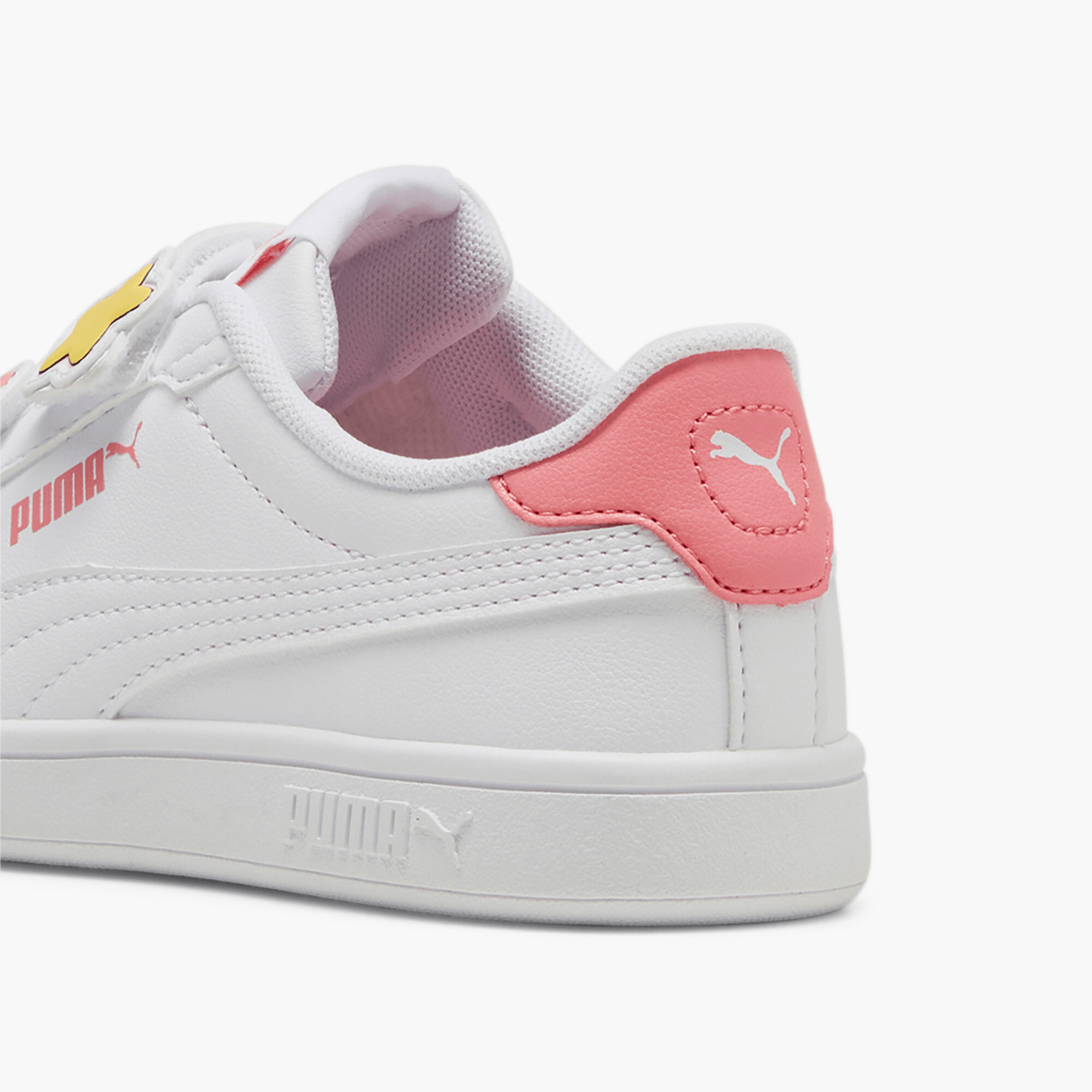 حذاء سنيكرز للأطفال سماش 3.0 بادجز بي اس بكاحل وشريط إغلاق لاصق من بوما-girls-shoes-sneakers-image-4