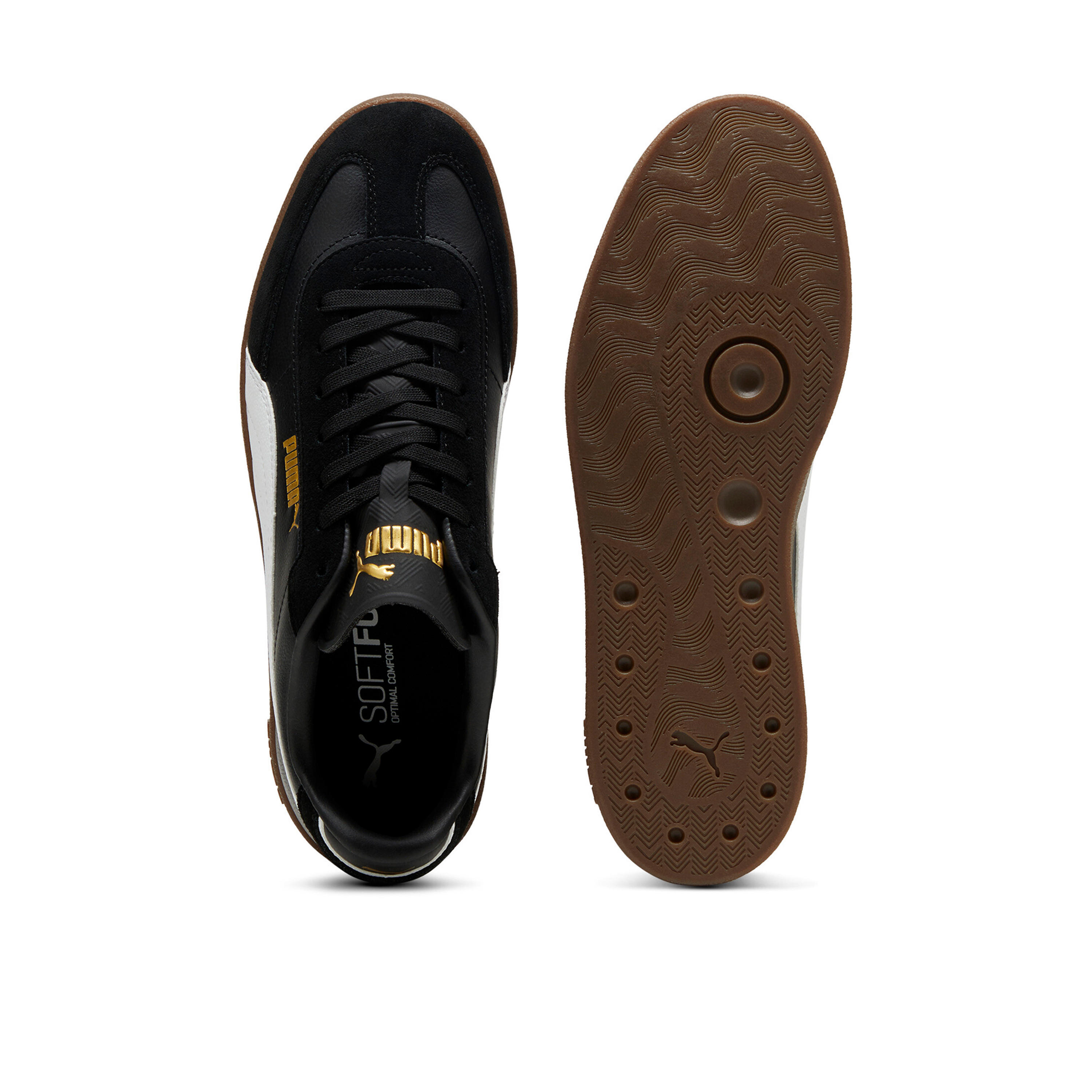 Puma Women Club II Era Lace-Up Leather Ankle Sneakers-women-shoes-sneakers-image-5