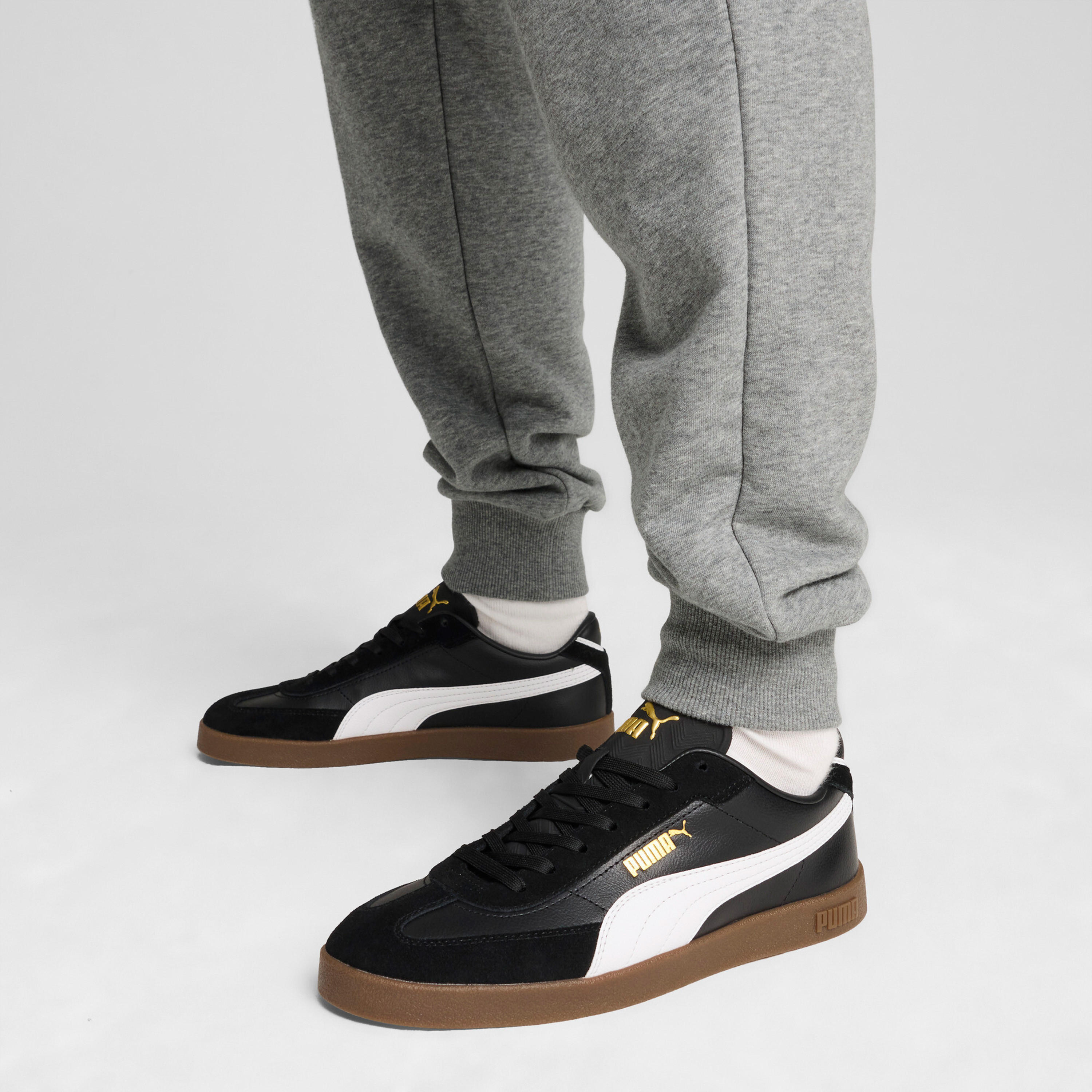 Puma Women Club II Era Lace-Up Leather Ankle Sneakers-women-shoes-sneakers-image-7