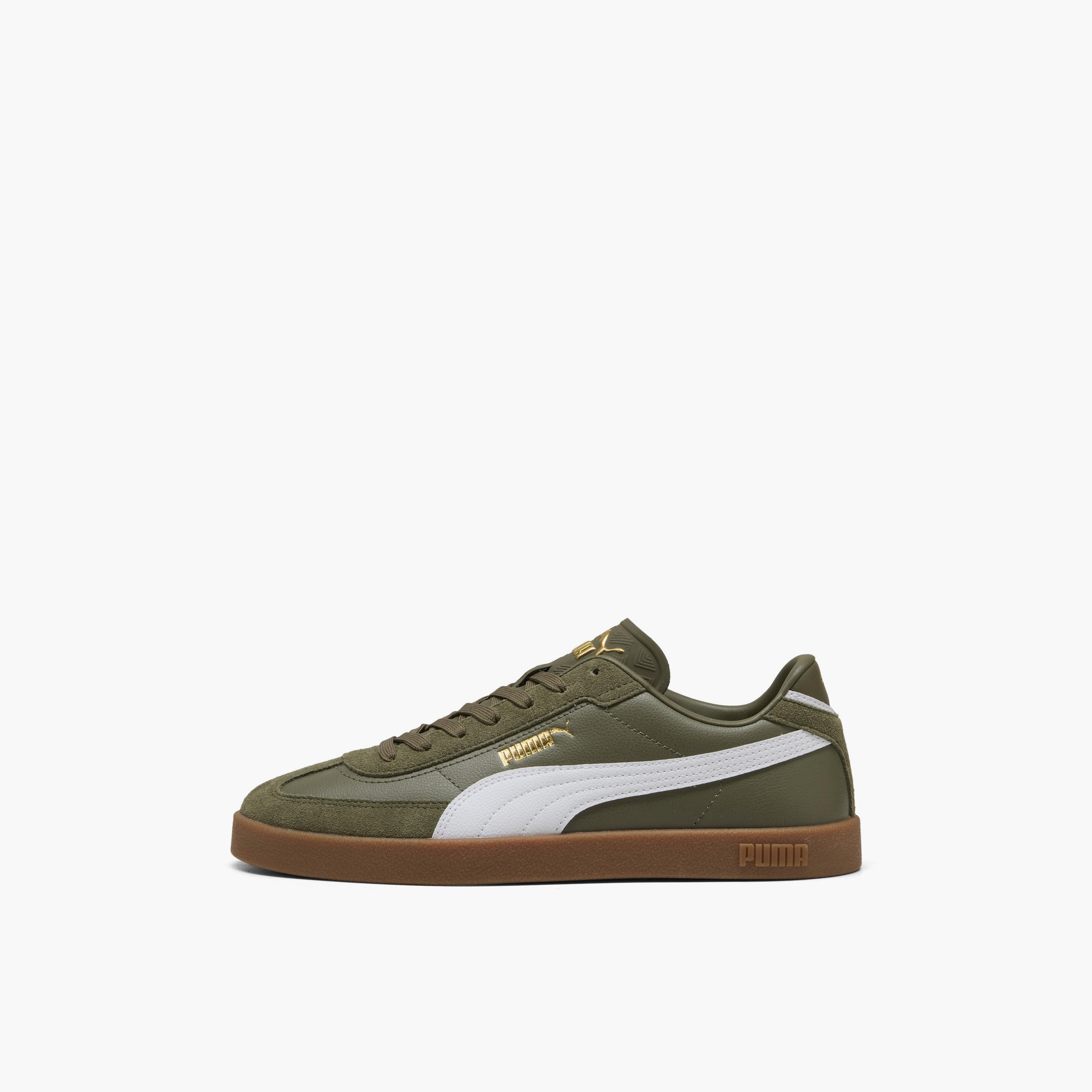 Puma Men Club II Era Lace-Up Sneakers-sports-men-shoes-image-3