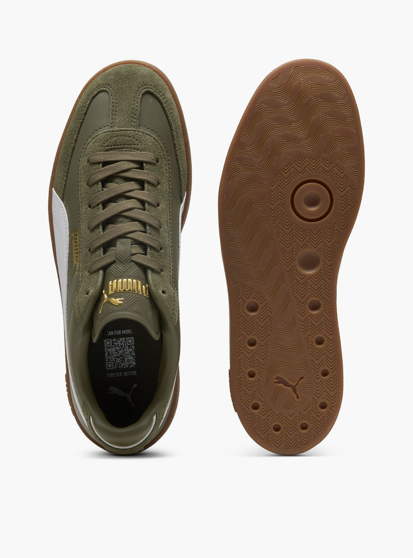 Puma Men Club II Era Lace-Up Sneakers-sports-men-shoes-image-4