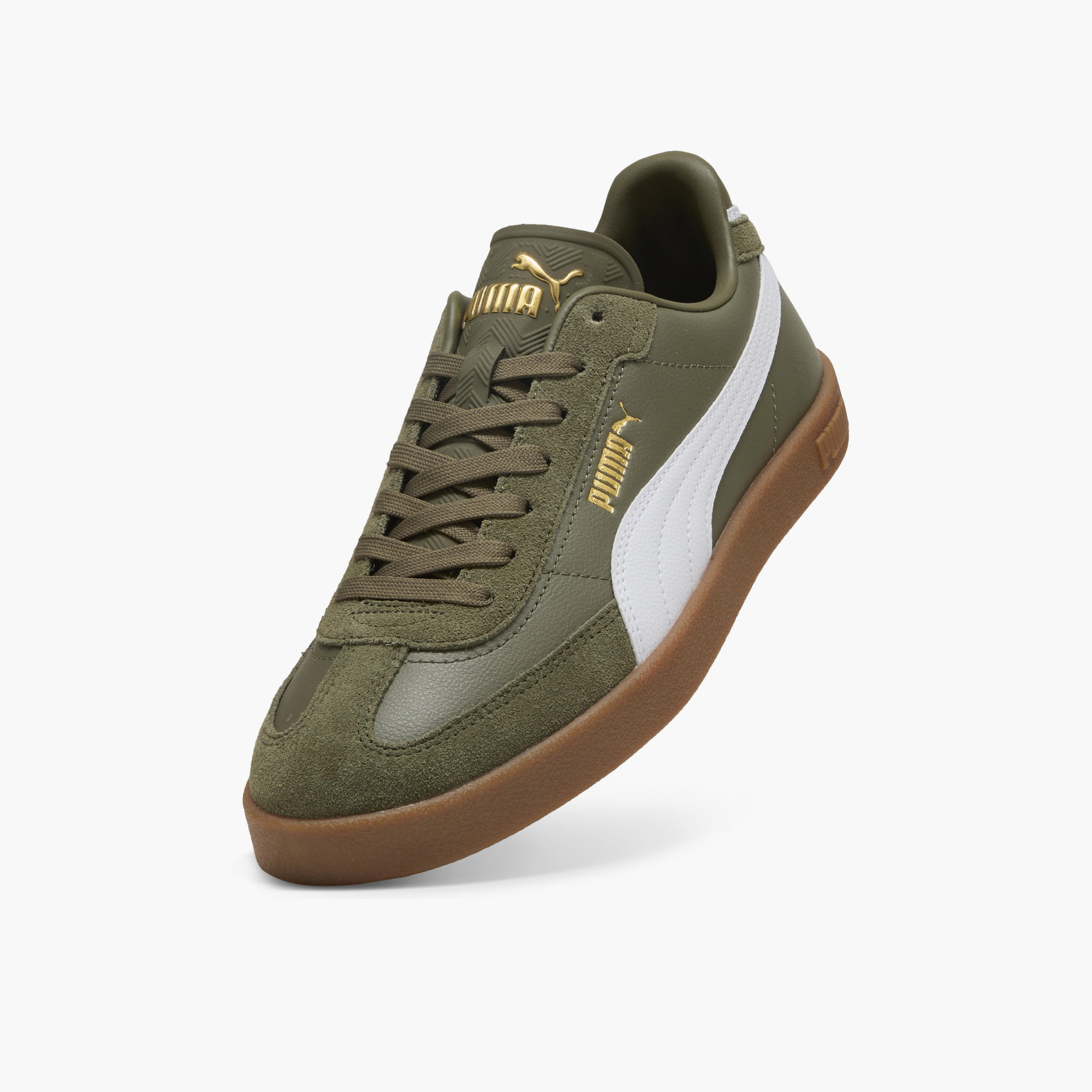 Puma Men Club II Era Lace-Up Sneakers-sports-men-shoes-image-5