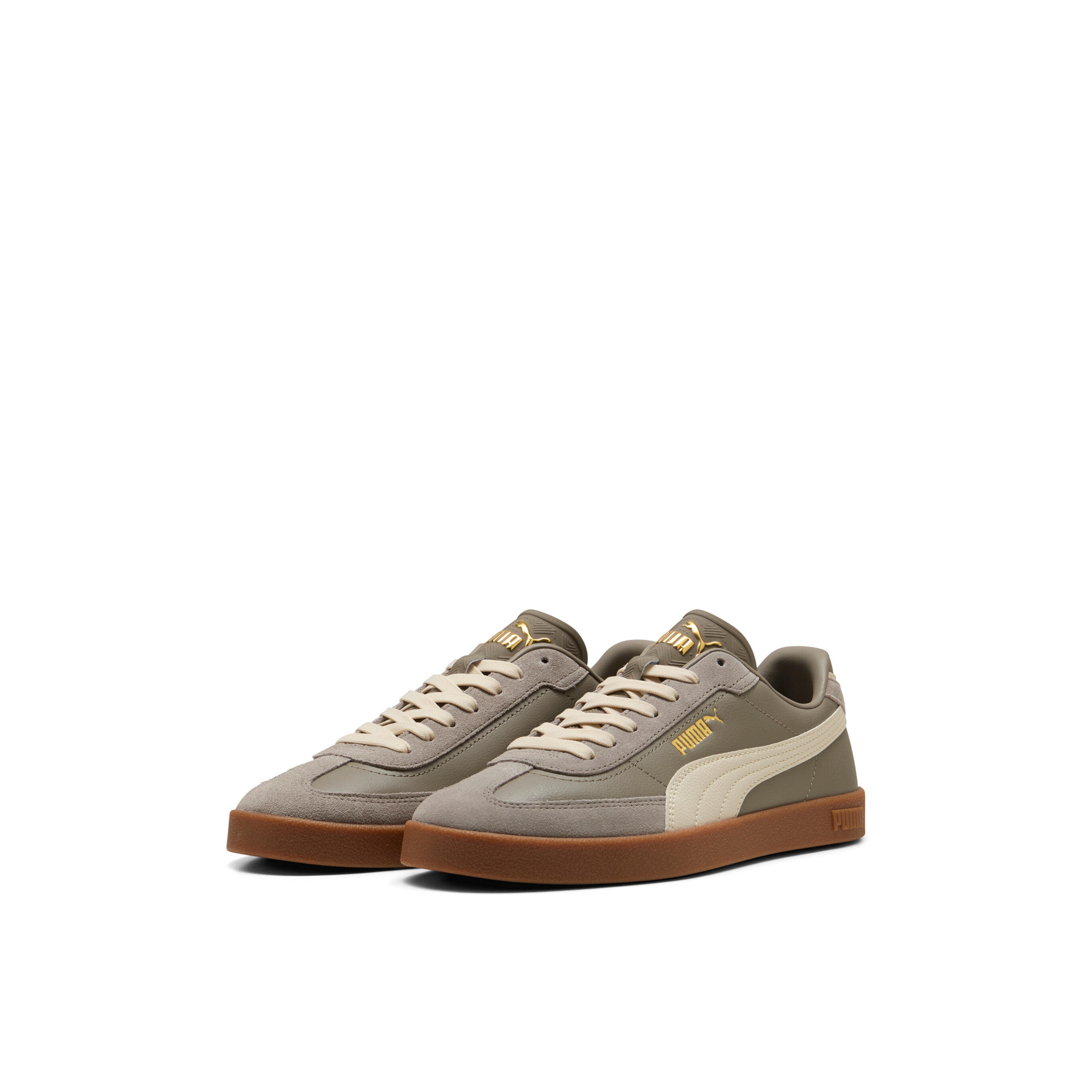 Puma Men Club II Era Lace-Up Ankle Sneakers-sports-men-shoes-image-1