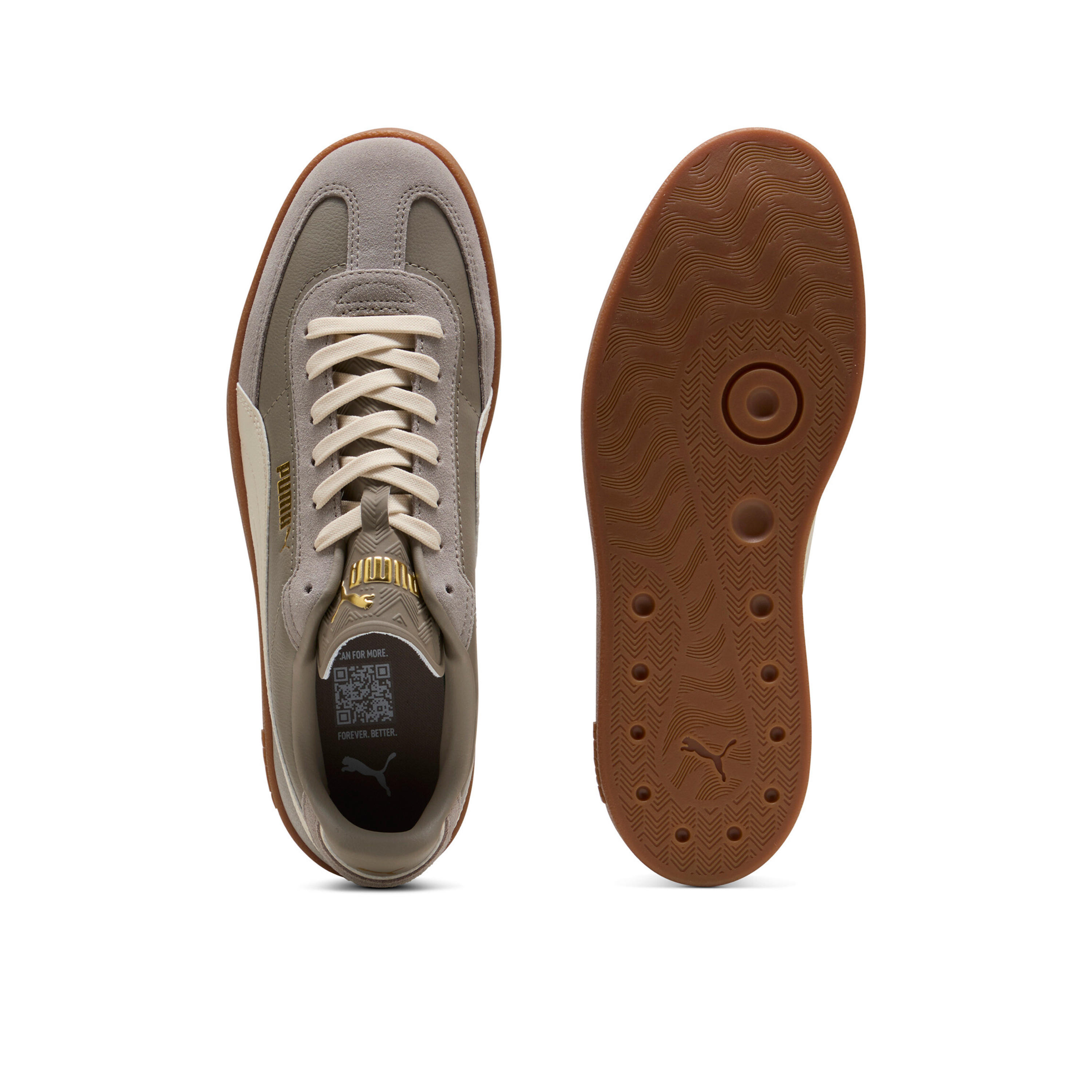 Puma Men Club II Era Lace-Up Ankle Sneakers-sports-men-shoes-image-5