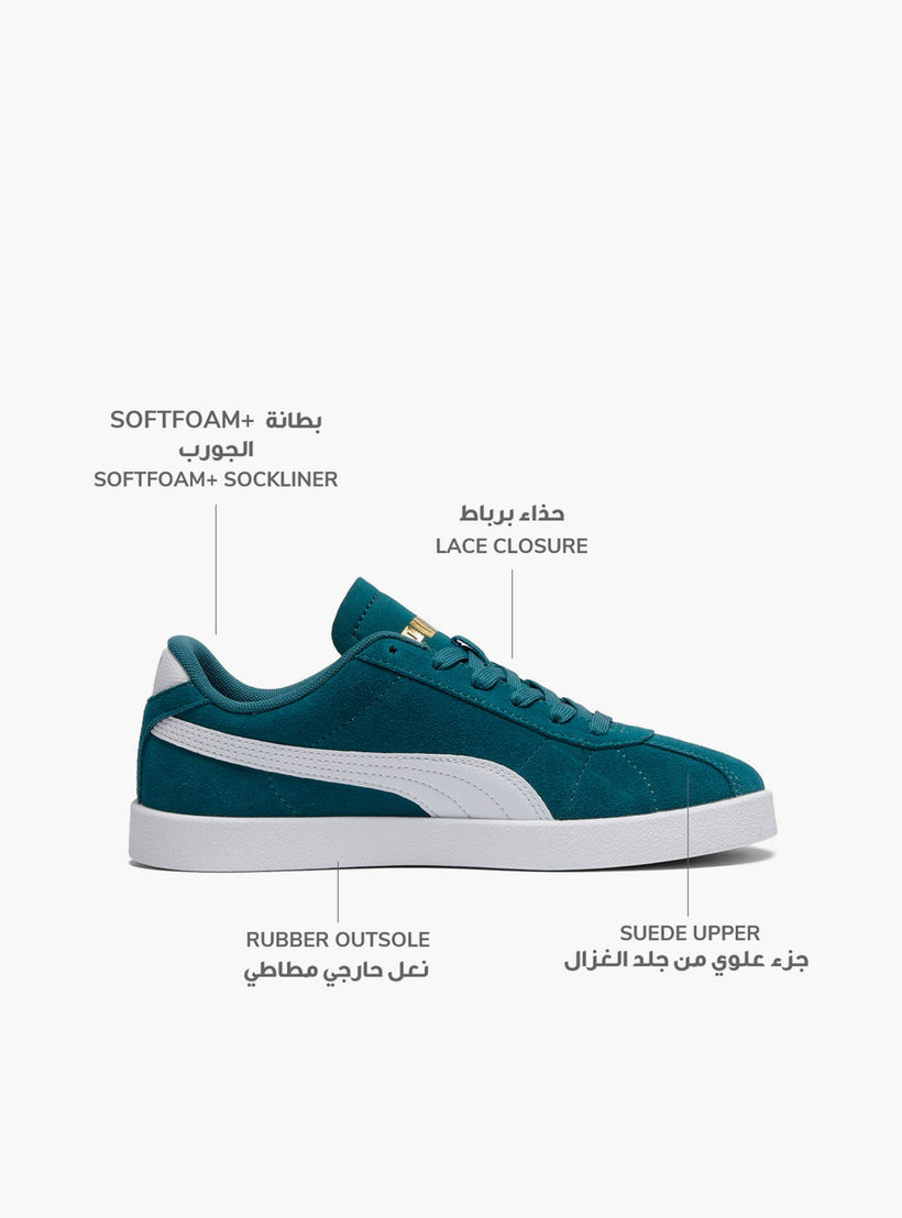 حذاء سنيكرز "كلوب II" برباط إغلاق للبنات من بوما-girls-shoes-sneakers-image-2
