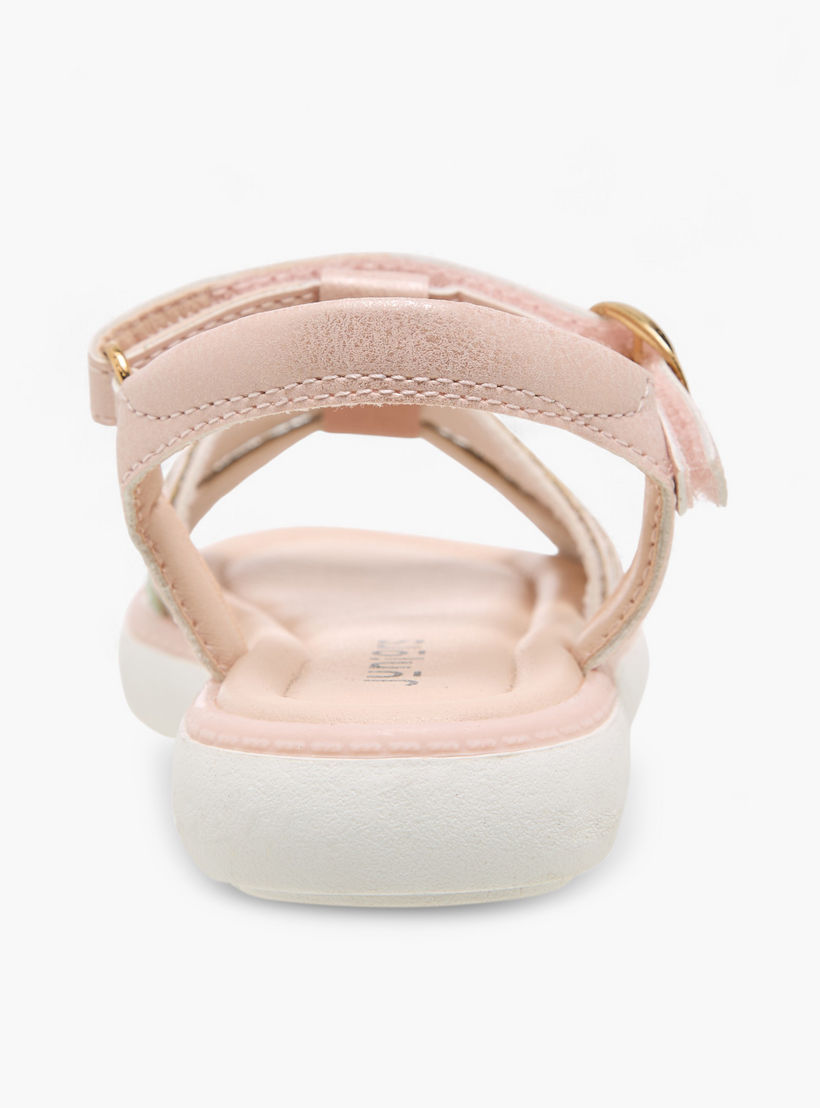 Juniors Girls Glitter Embellished Sandals-girls-shoes-sandals-image-4
