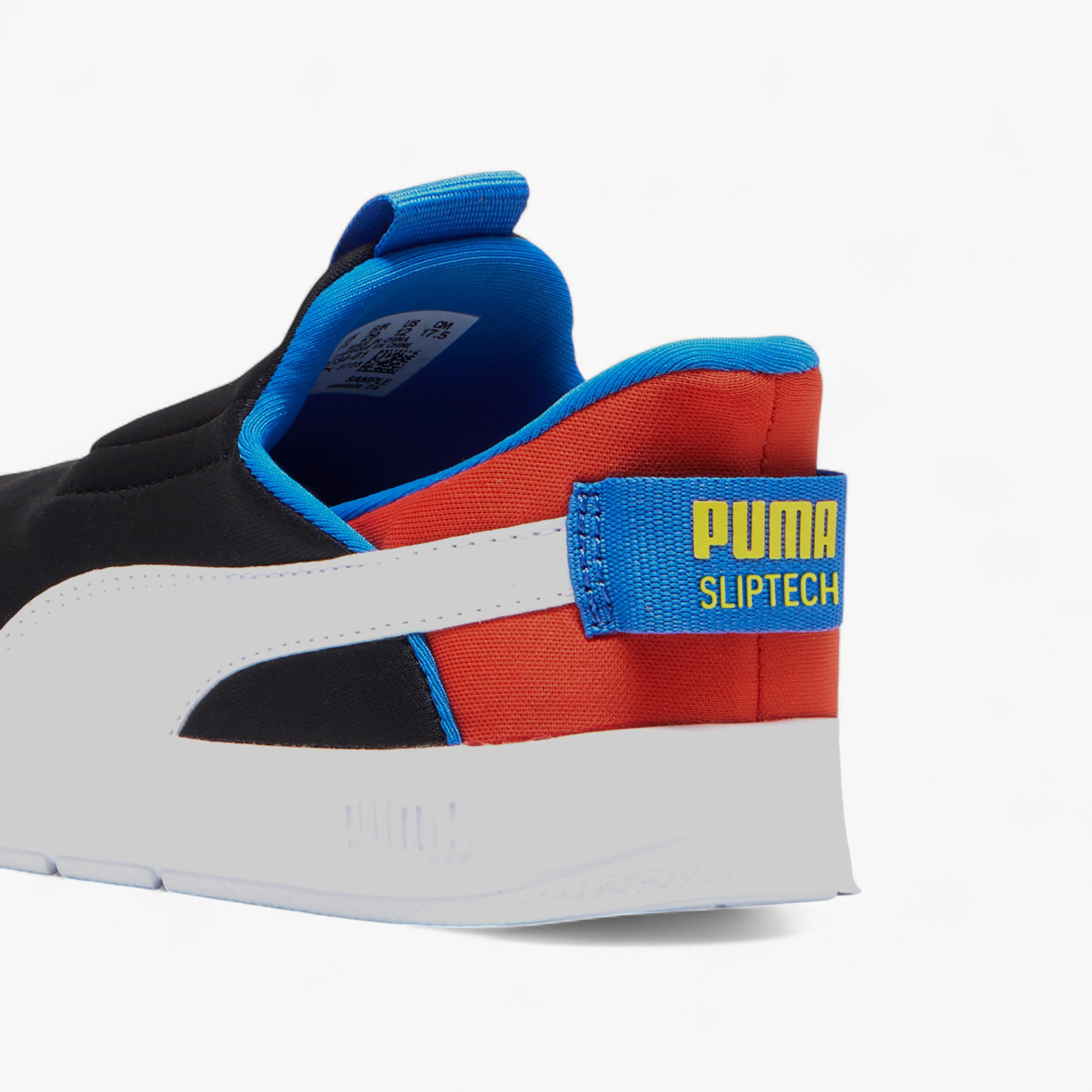 Puma Boys' Courtflex v3 SLIPTECH PS Slip-On Sneakers - 39973401-boys-shoes-sneakers-image-3
