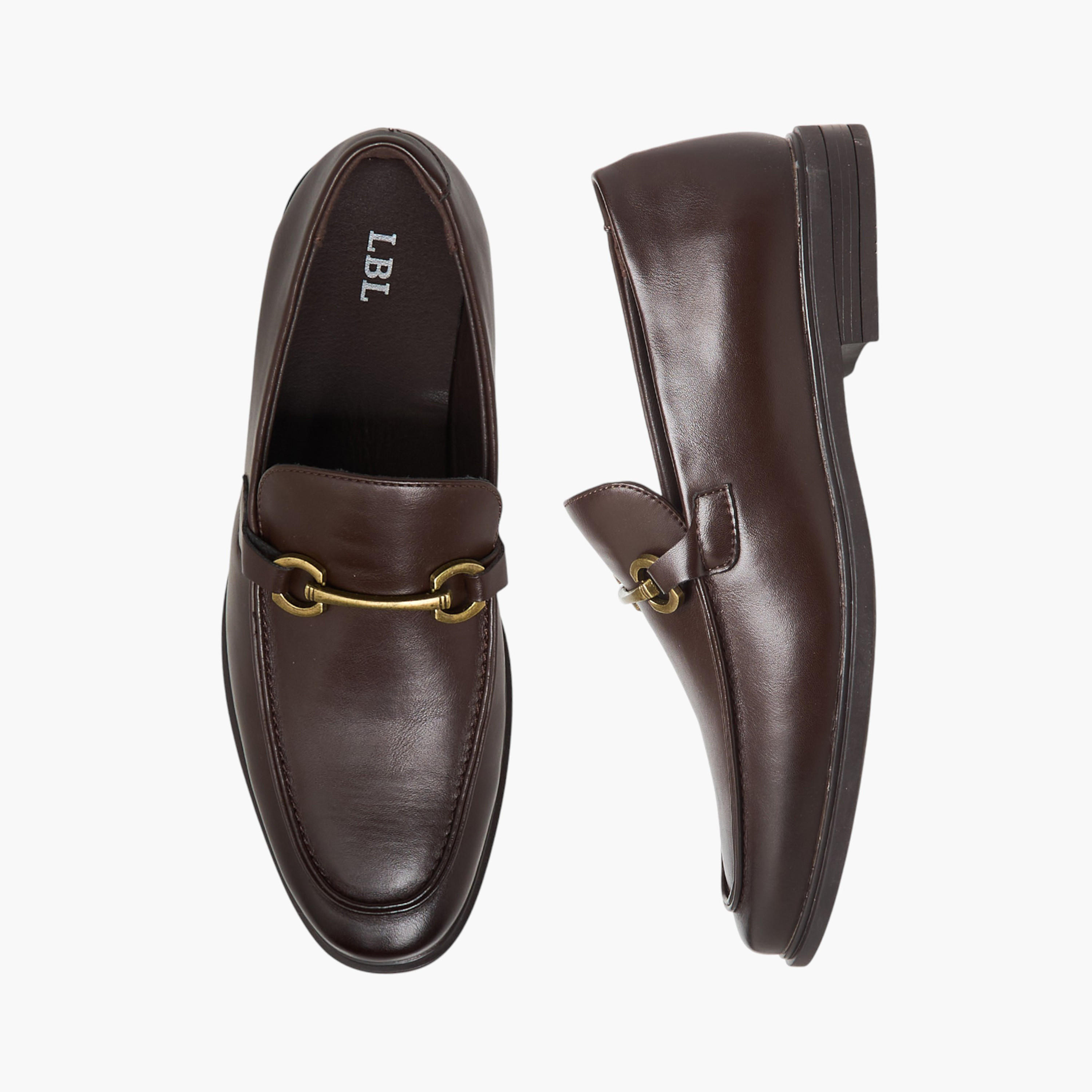 LBL by Shoexpress Men Horse Bit Detail Loafers-men-shoes-formalshoes-image-1