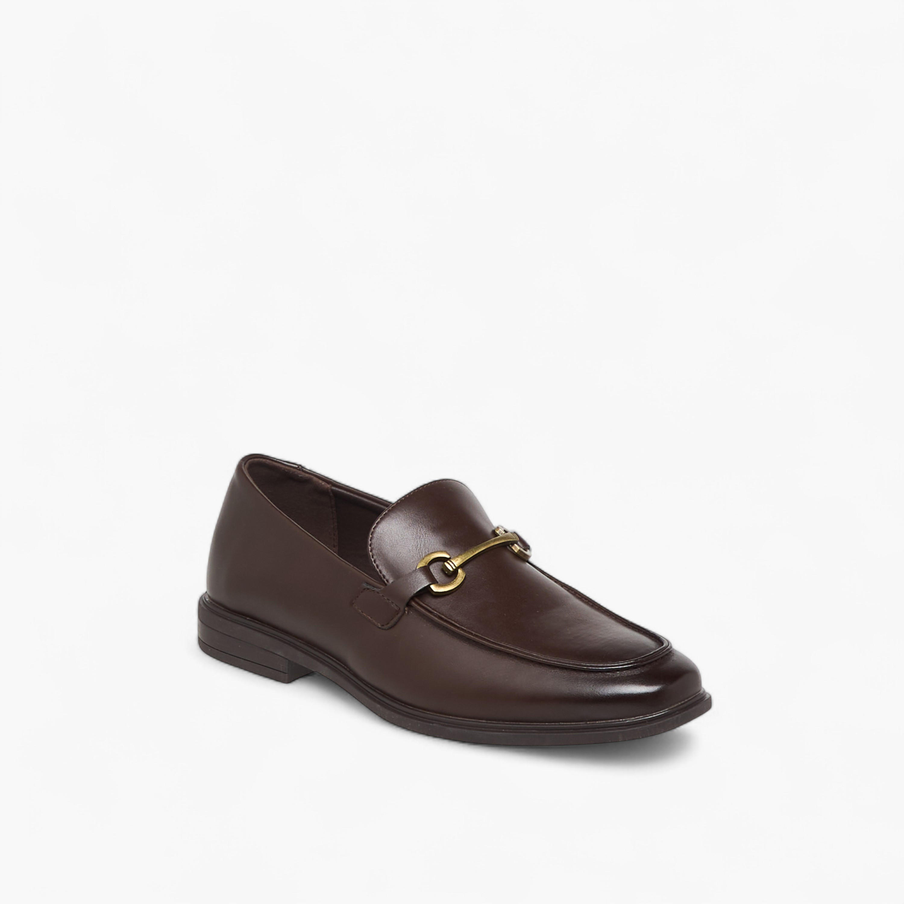 LBL by Shoexpress Men Horse Bit Detail Loafers-men-shoes-formalshoes-image-2