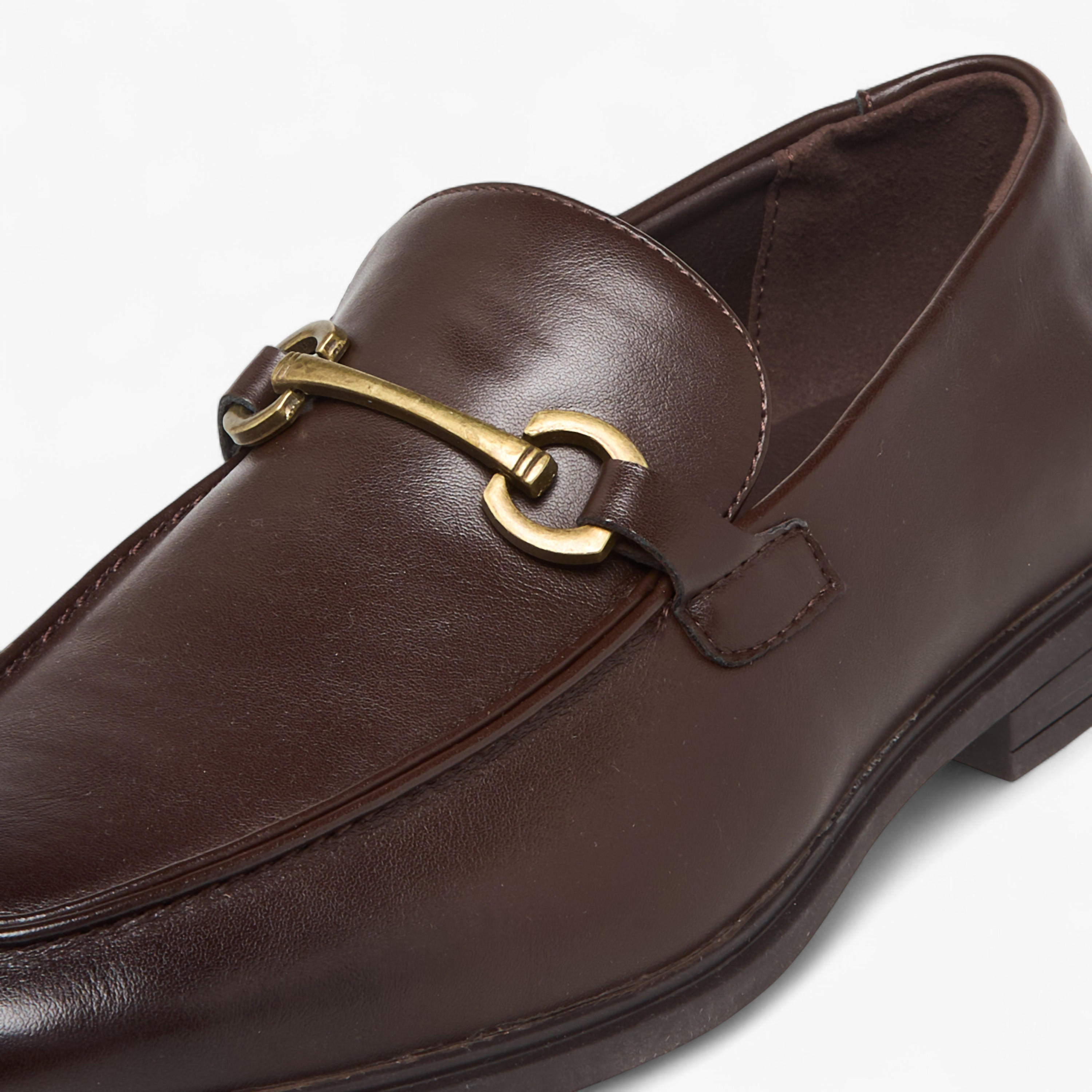 LBL by Shoexpress Men Horse Bit Detail Loafers-men-shoes-formalshoes-image-4