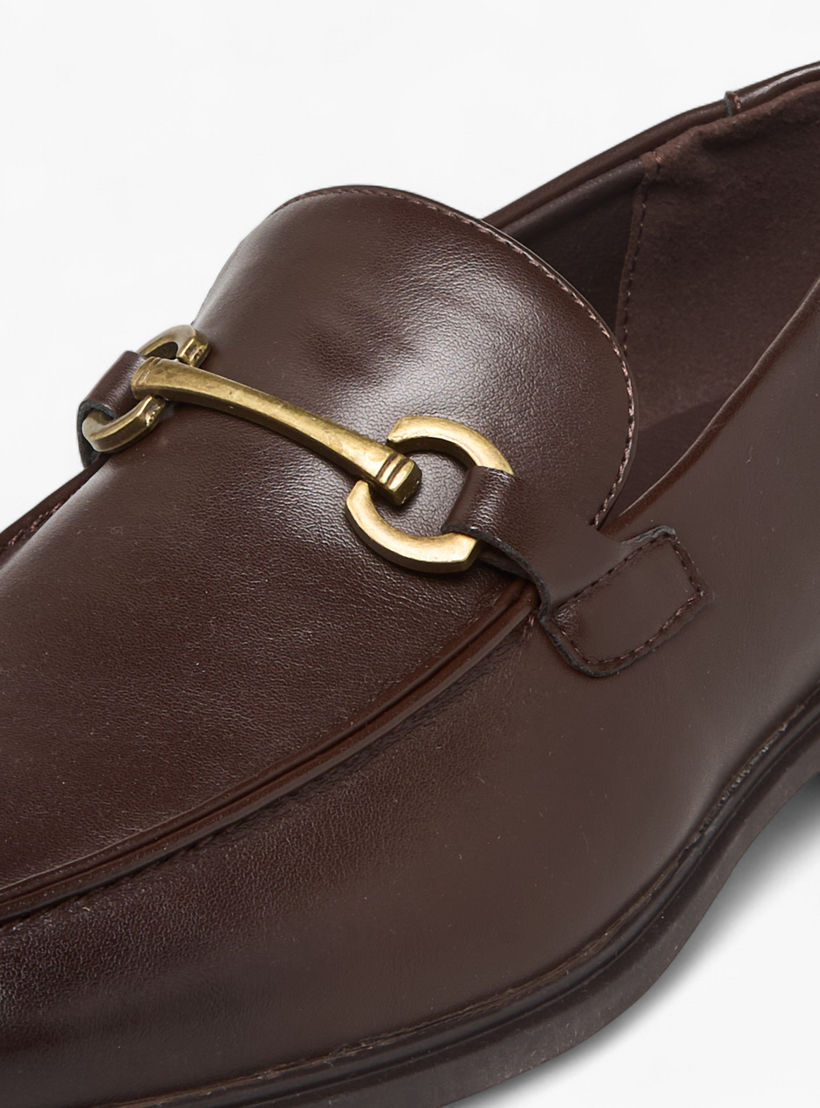 LBL by Shoexpress Men Horse Bit Detail Loafers-men-shoes-formalshoes-image-4