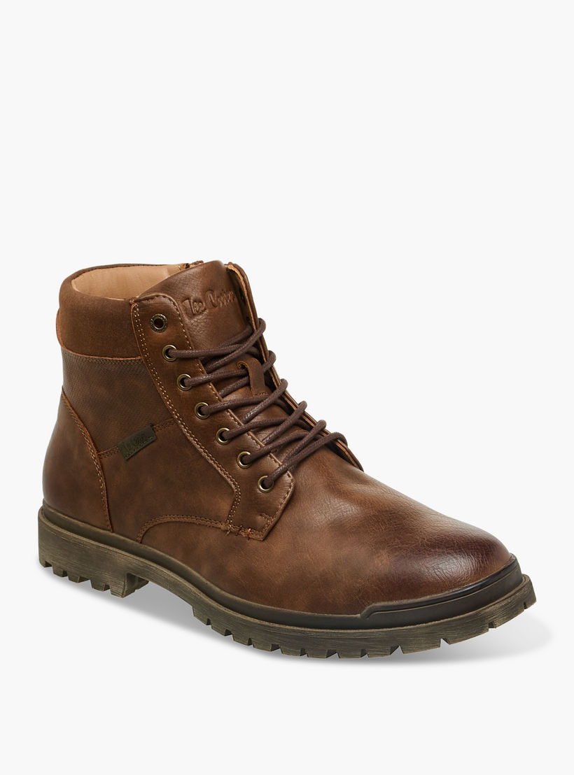 Lee Cooper Men Lace-Up Ankle Boots-men-shoes-boots-image-2