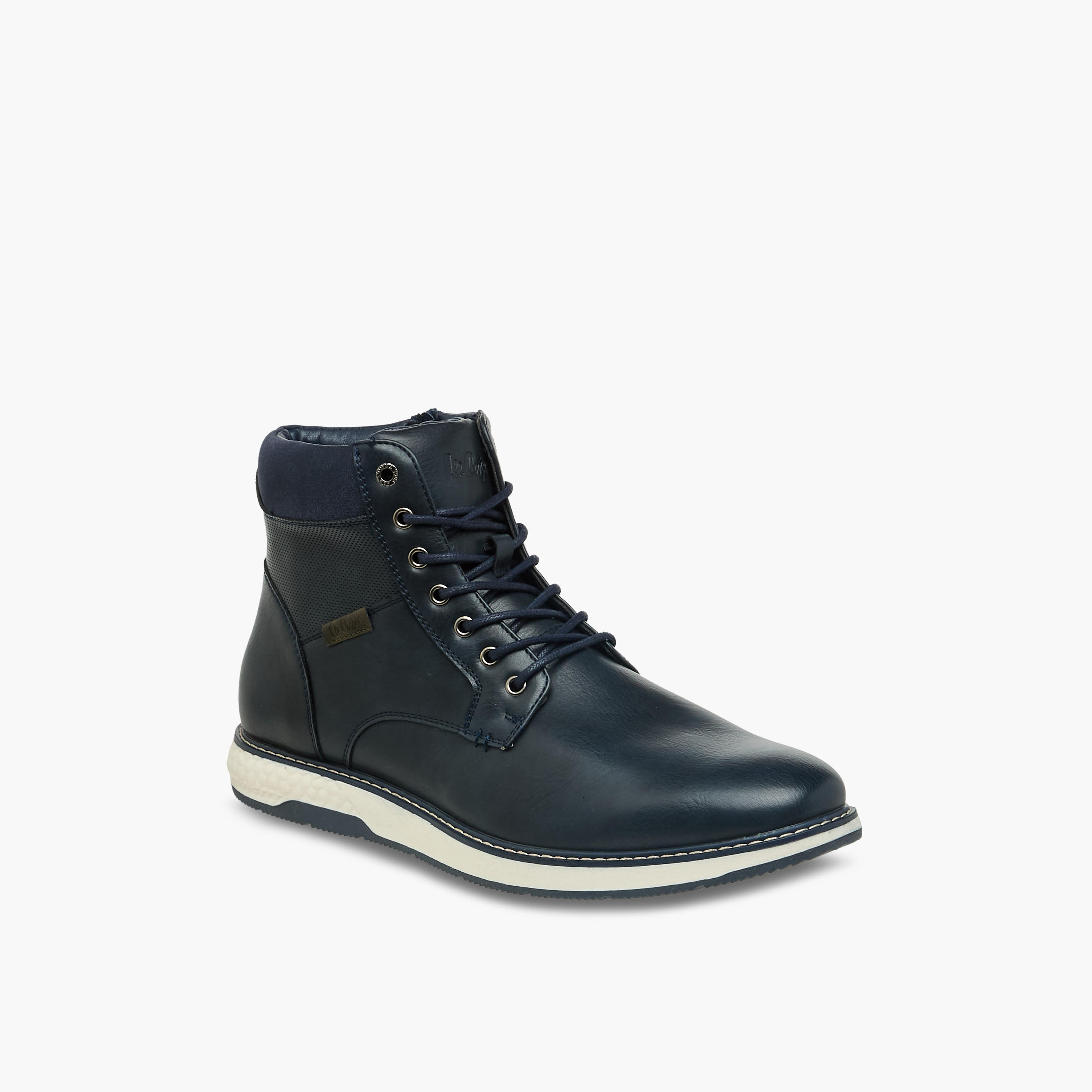 بوت بطول الكاحل برباط إغلاق للرجال من لي كوبر-men-shoes-boots-image-2