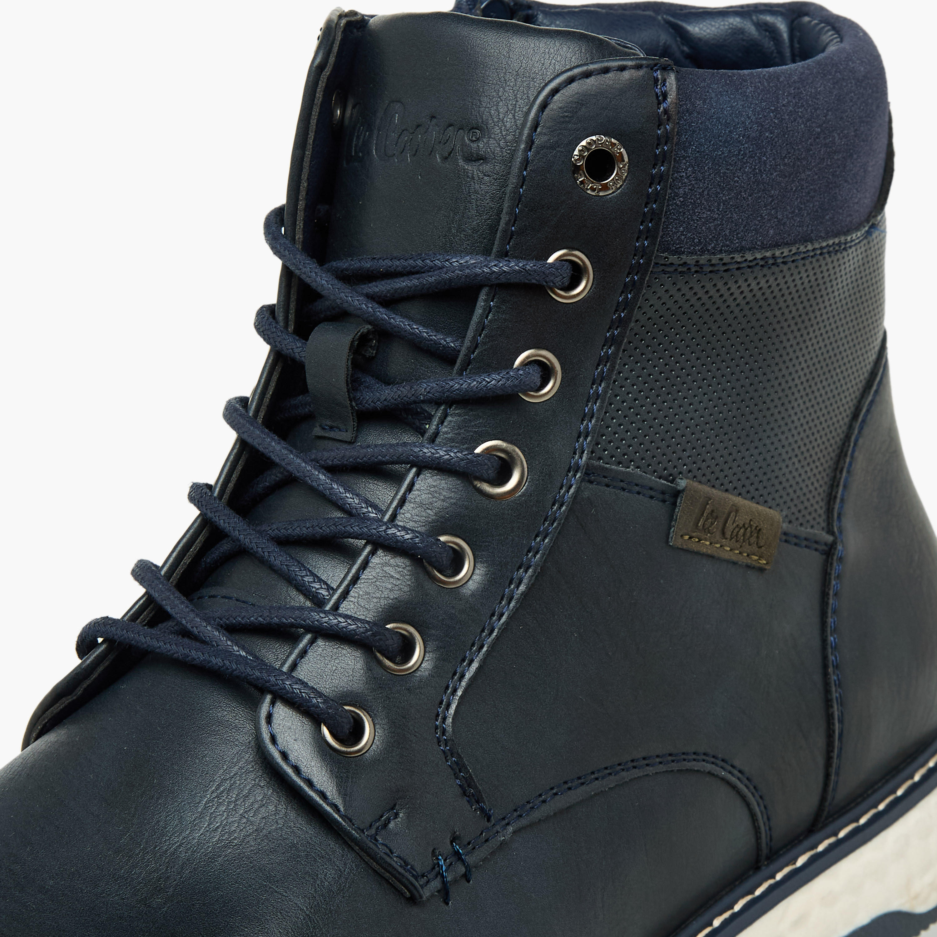 بوت بطول الكاحل برباط إغلاق للرجال من لي كوبر-men-shoes-boots-image-4
