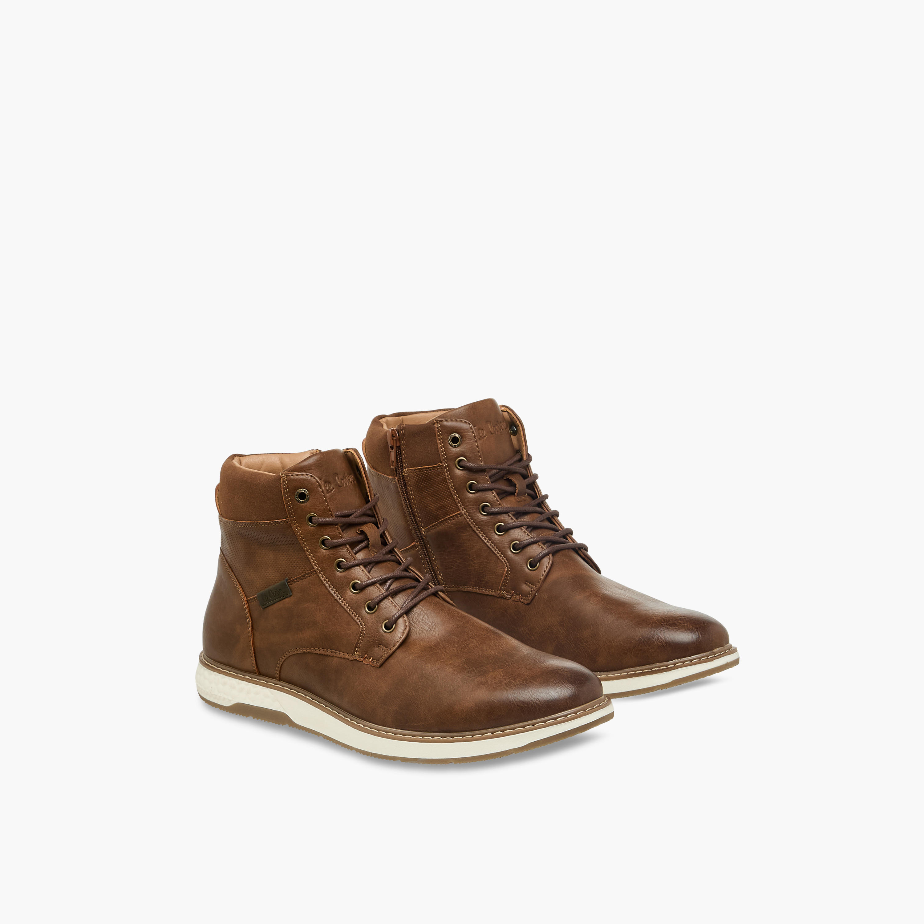 بوت بطول الكاحل برباط إغلاق للرجال من لي كوبر-men-shoes-boots-image-1