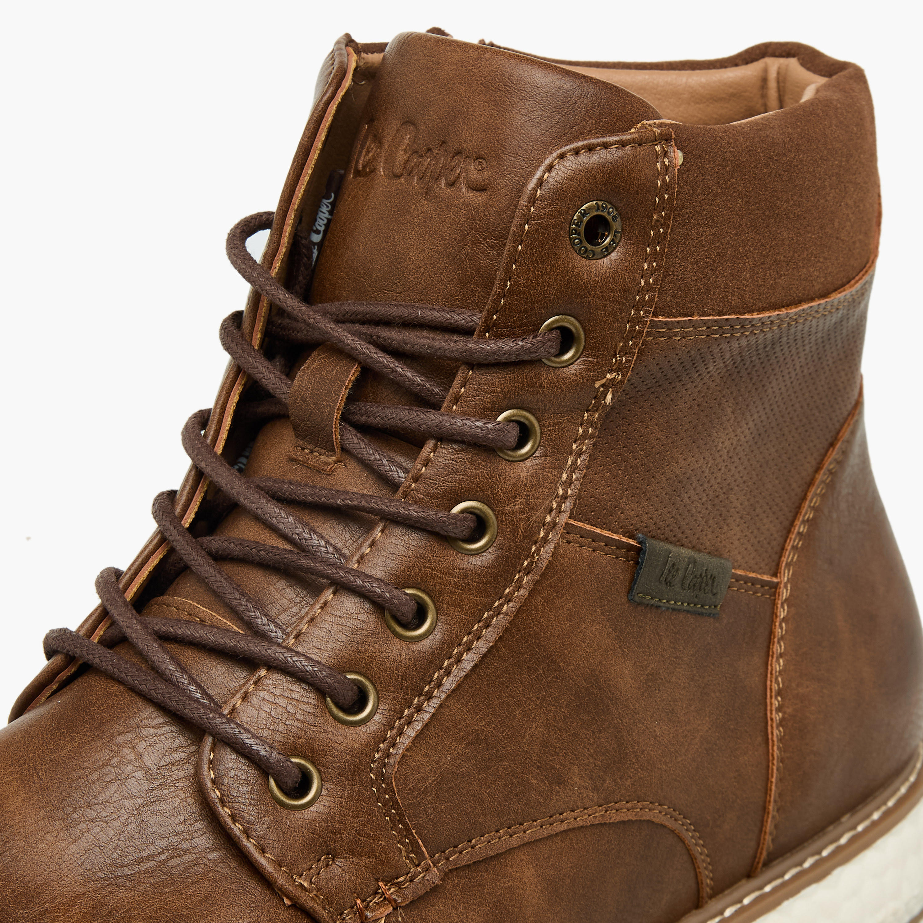 بوت بطول الكاحل برباط إغلاق للرجال من لي كوبر-men-shoes-boots-image-5