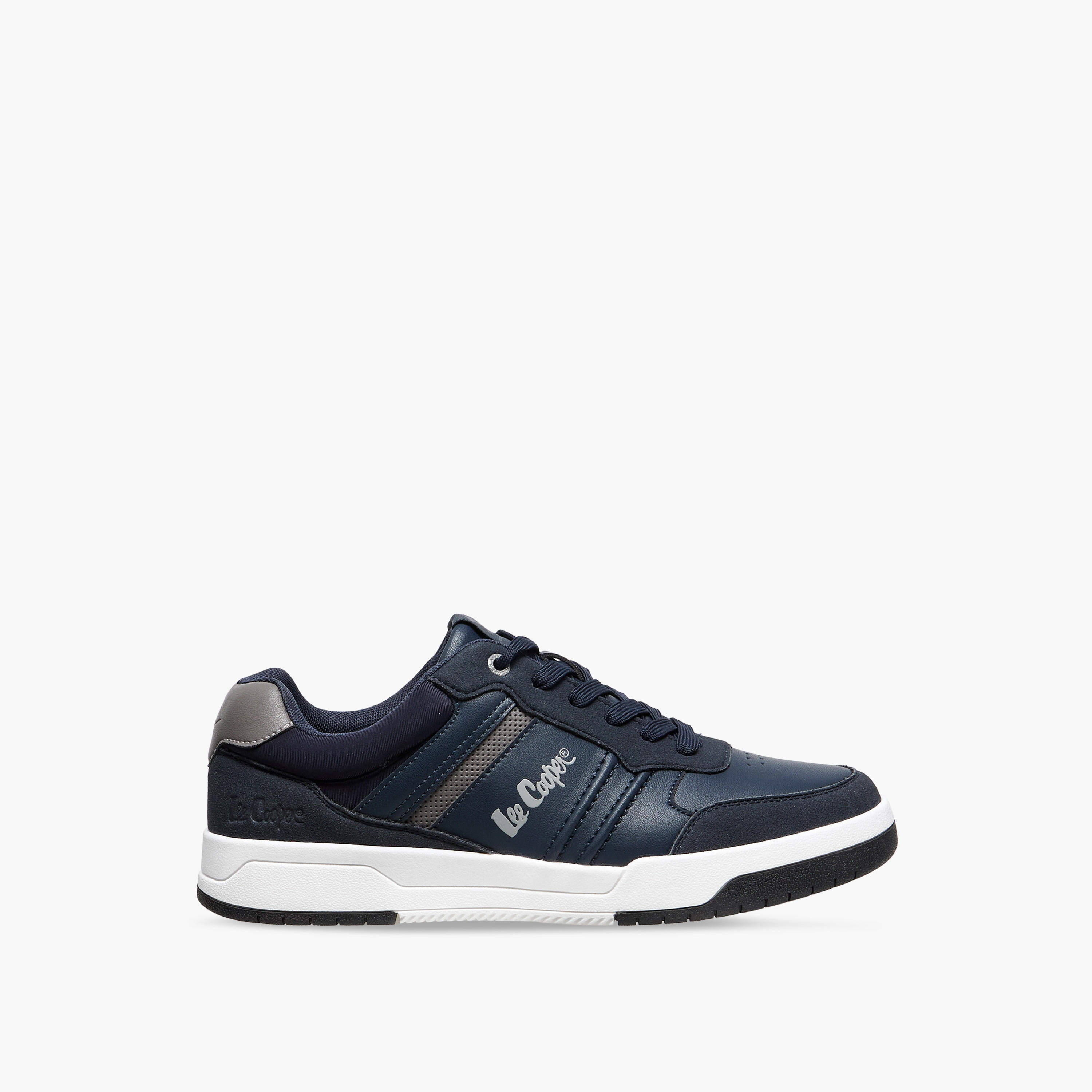 حذاء سنيكرز بألواح ورباط  للرجال من لي كوبر-men-shoes-sneakers-image-3