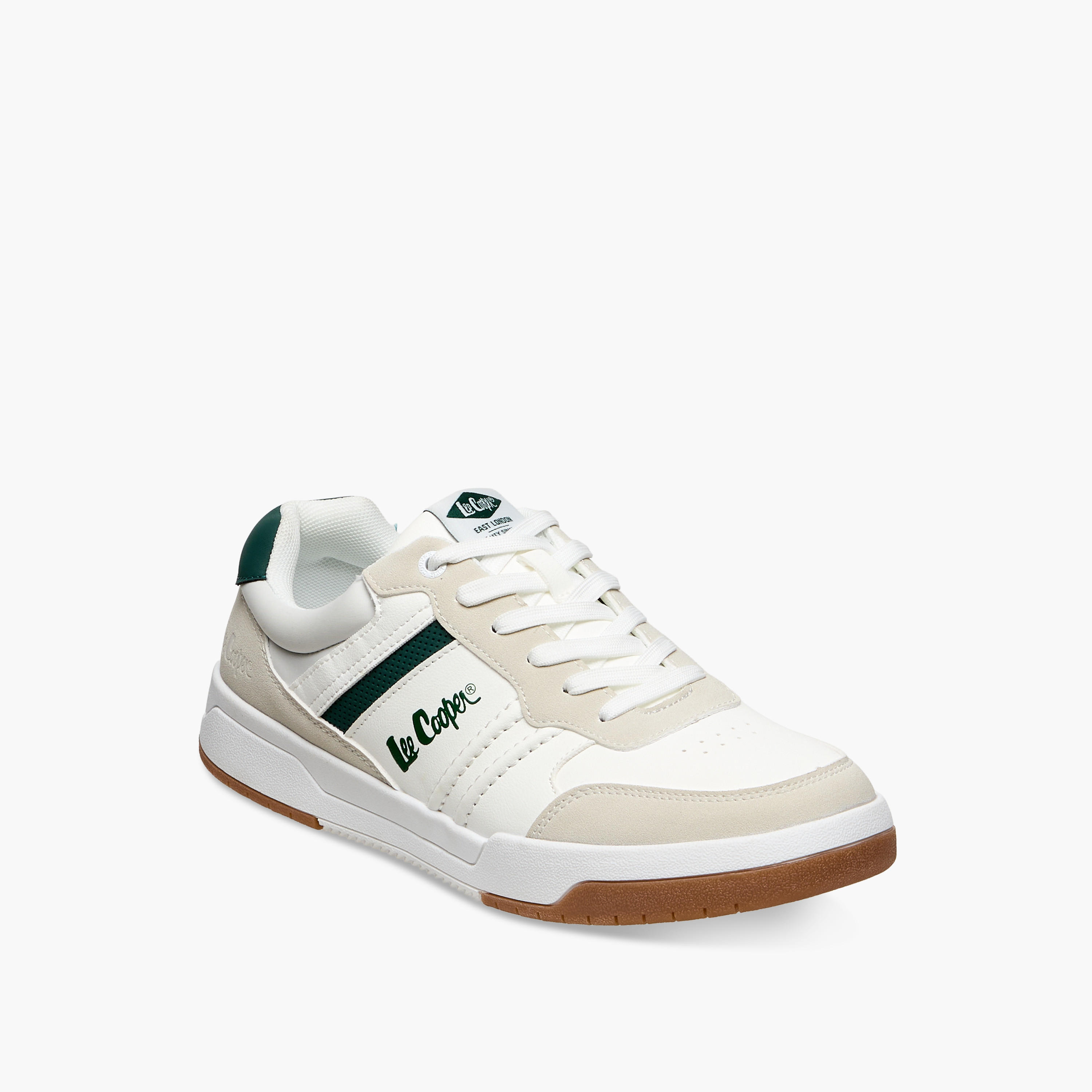 Lee Cooper Men Panelled Lace-Up Sneakers-men-shoes-sneakers-image-3
