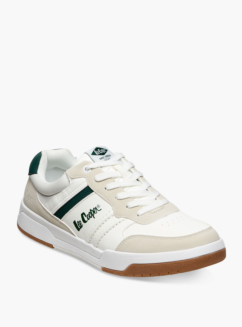 Lee Cooper Men Panelled Lace-Up Sneakers-men-shoes-sneakers-image-3