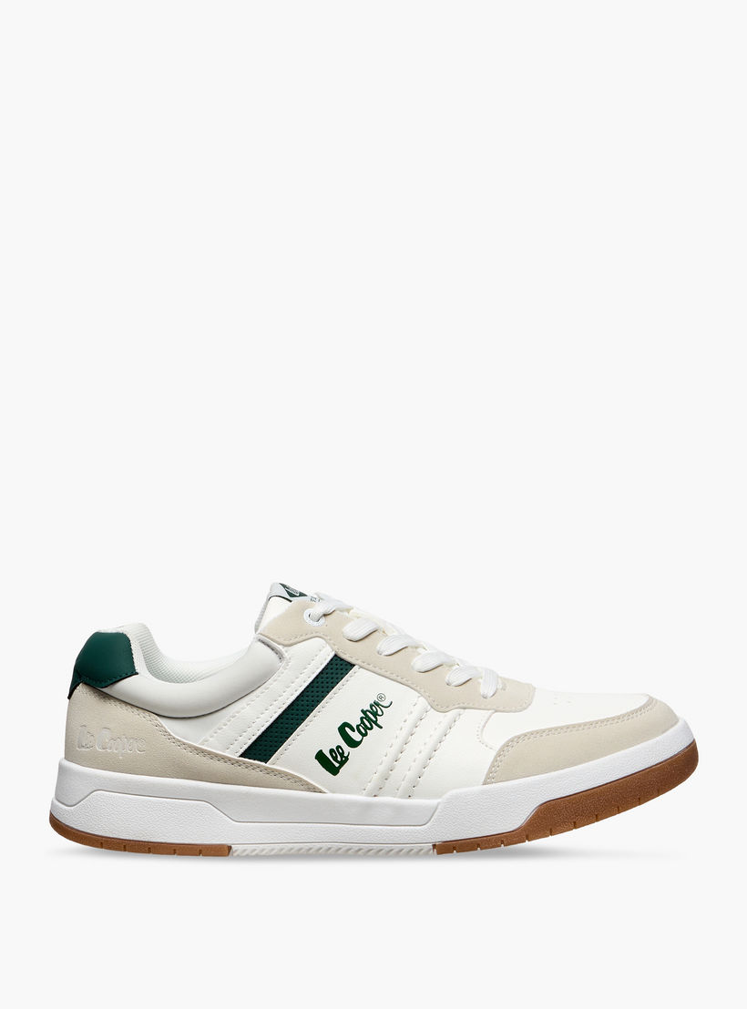Lee Cooper Men Panelled Lace-Up Sneakers-men-shoes-sneakers-image-4