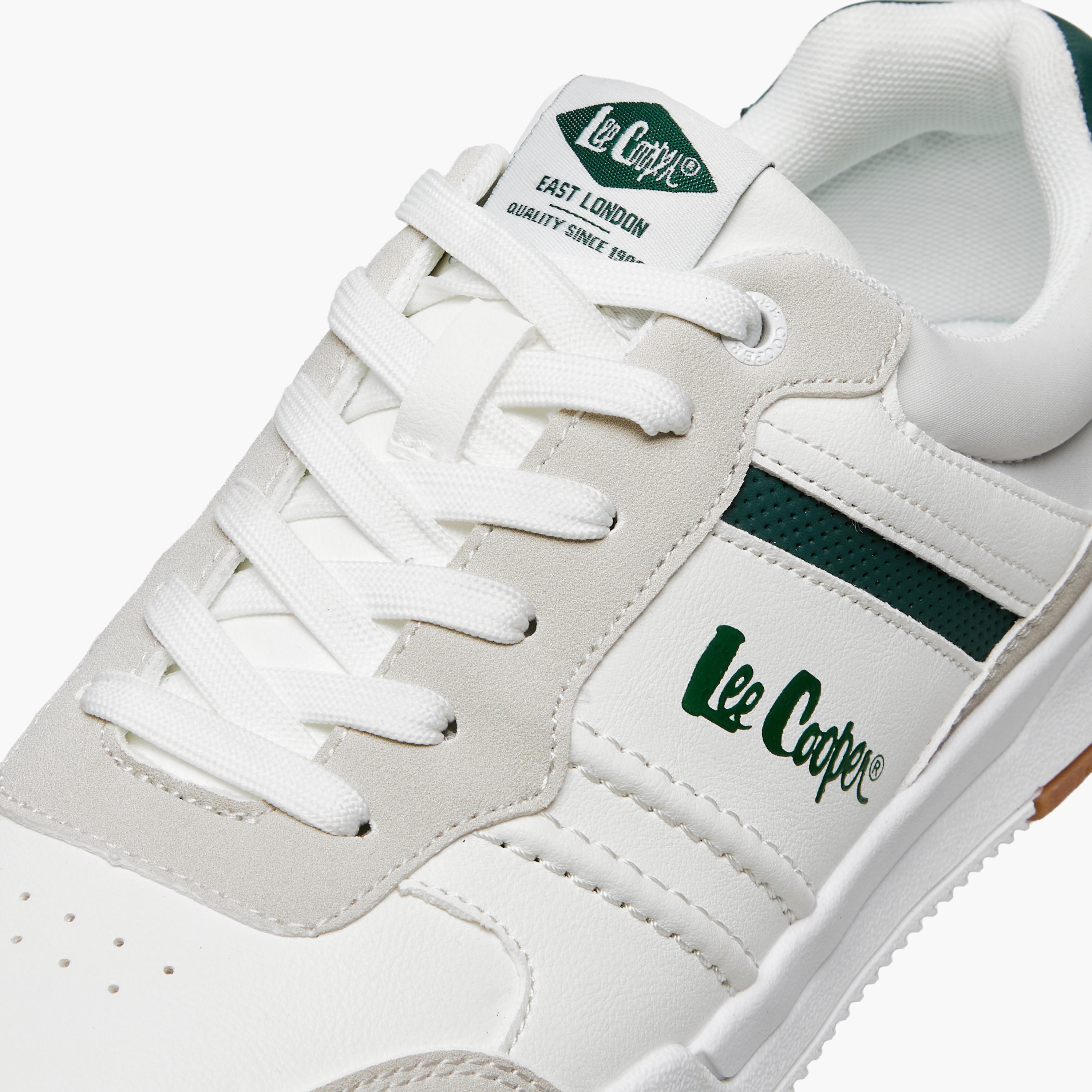 Lee Cooper Men Panelled Lace-Up Sneakers-men-shoes-sneakers-image-5