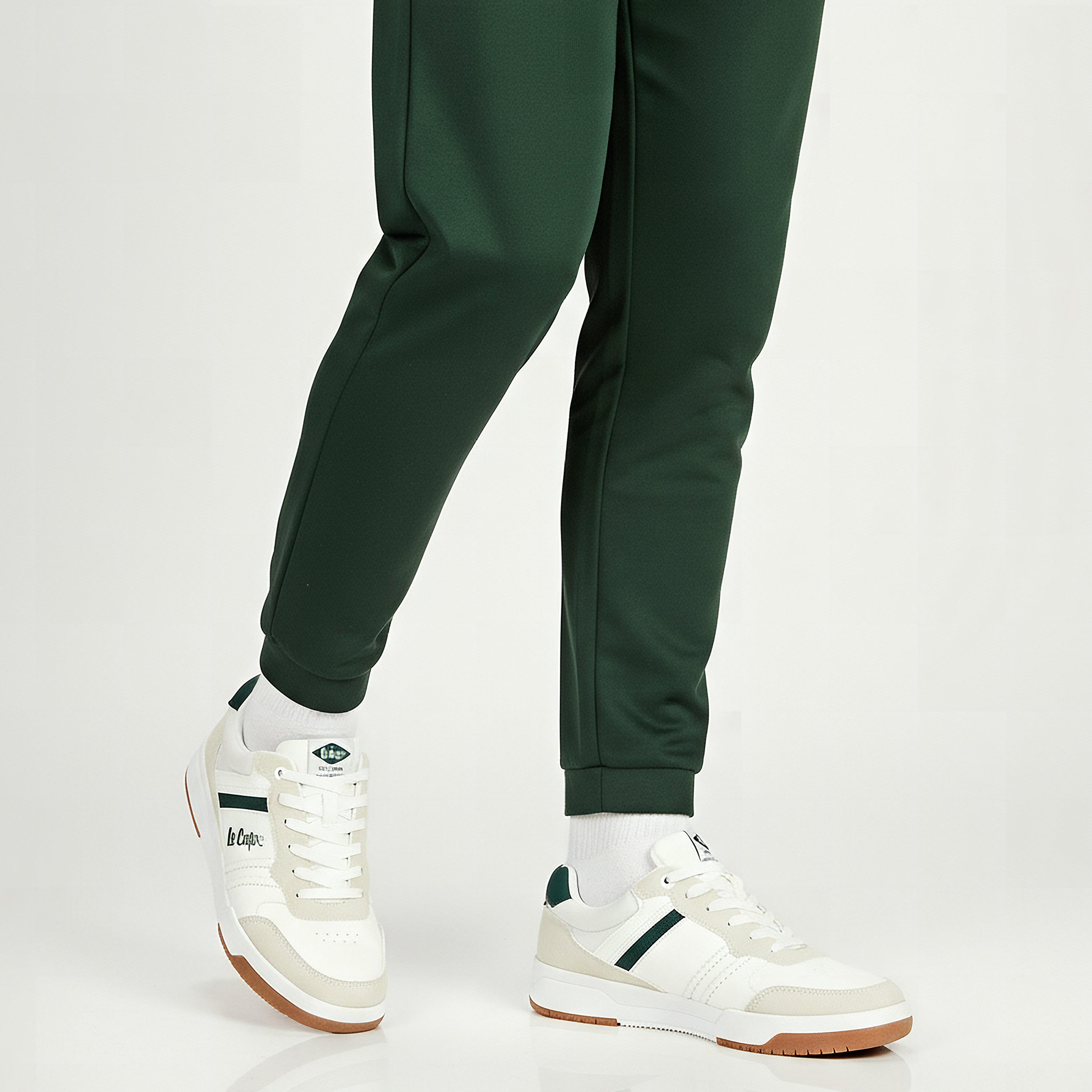 Lee Cooper Men Panelled Lace-Up Sneakers-men-shoes-sneakers-image-2