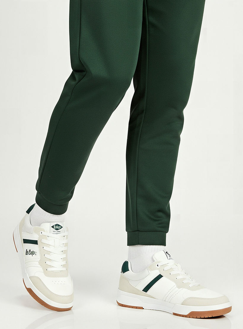 Lee Cooper Men Panelled Lace-Up Sneakers-men-shoes-sneakers-image-2