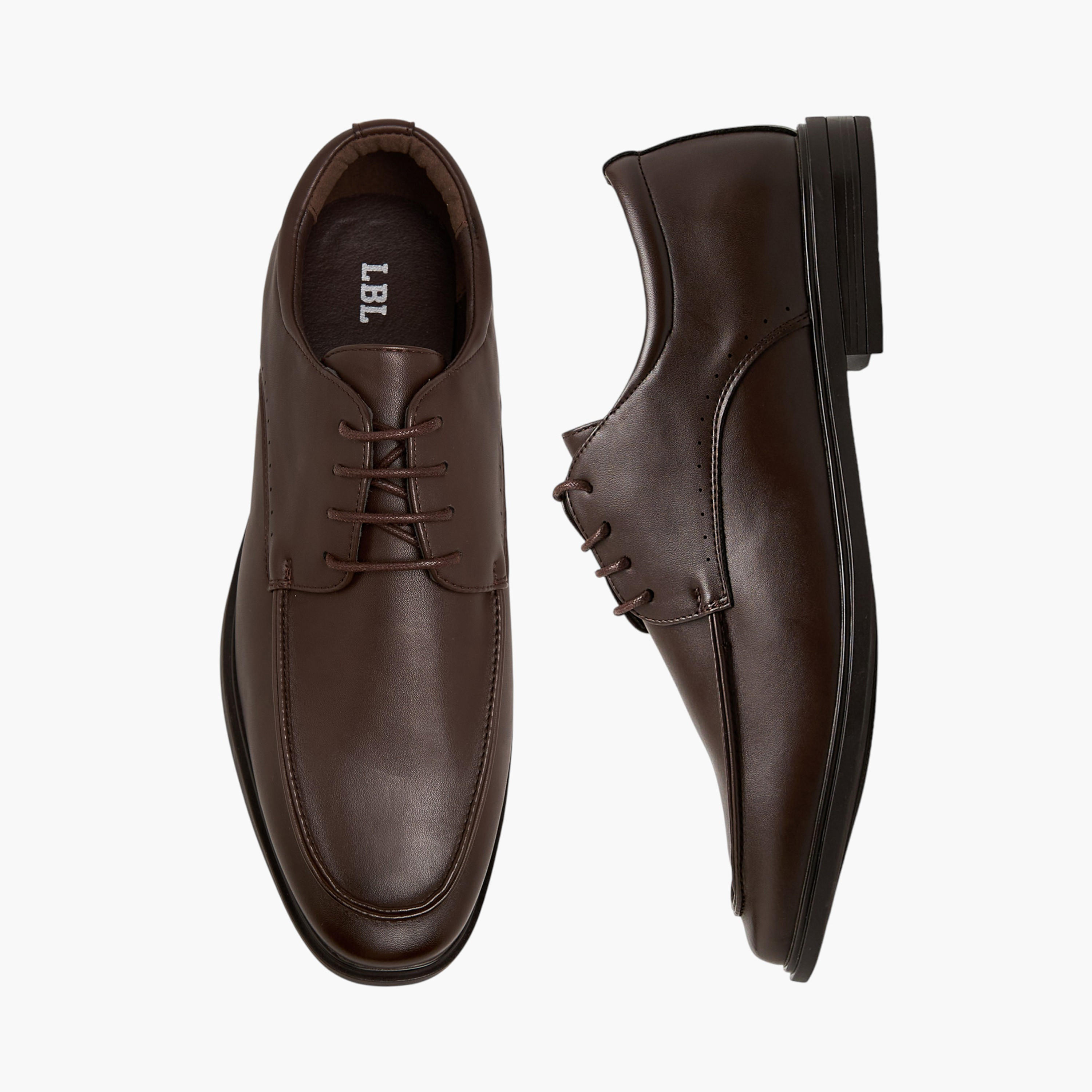 LBL by Shoexpress Men Lace-Up Derby Shoes-men-shoes-formalshoes-image-1