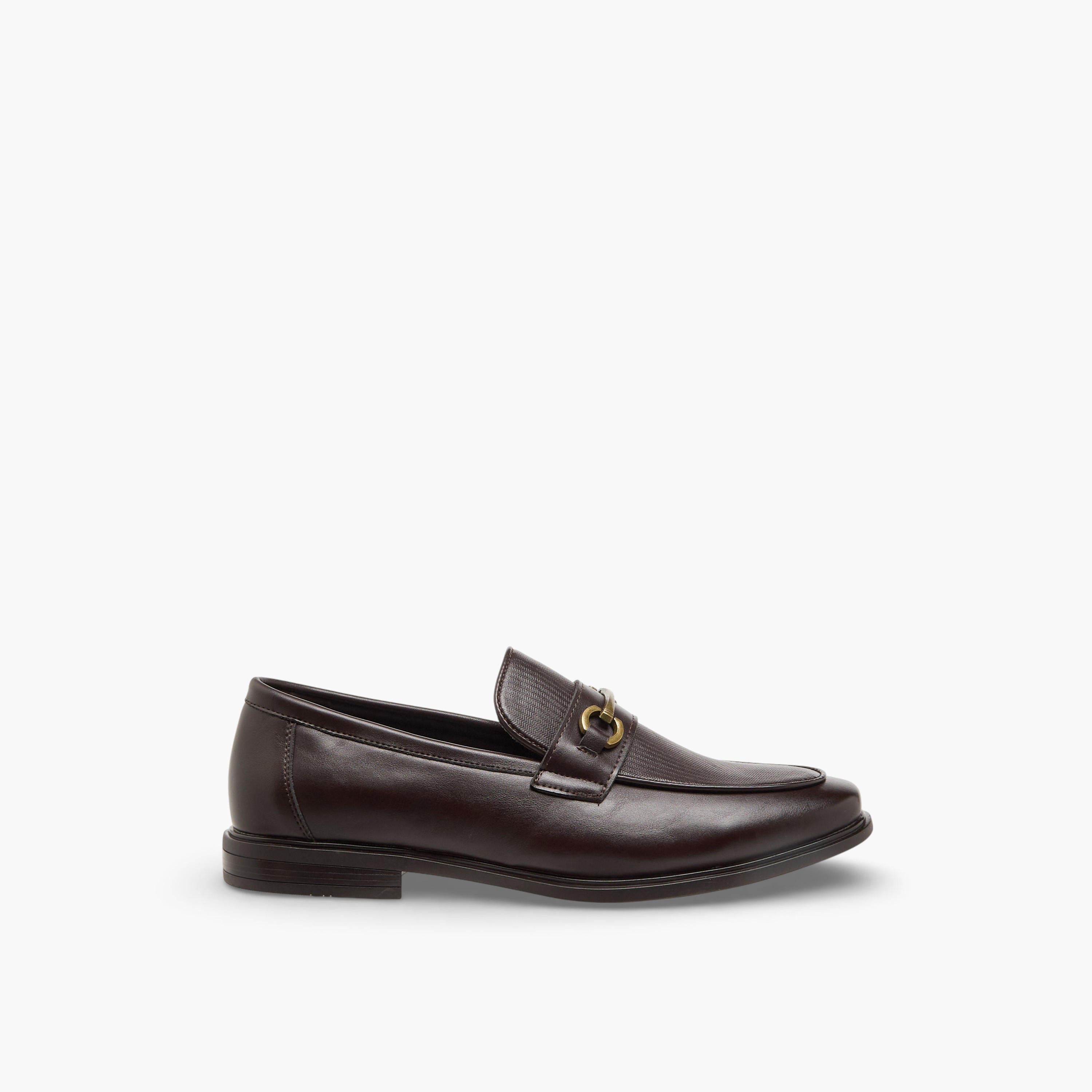 حذاء سهل الارتداء وبارز الملمس للرجال من أل بي أل من شو إكسبريس-men-shoes-formalshoes-image-3