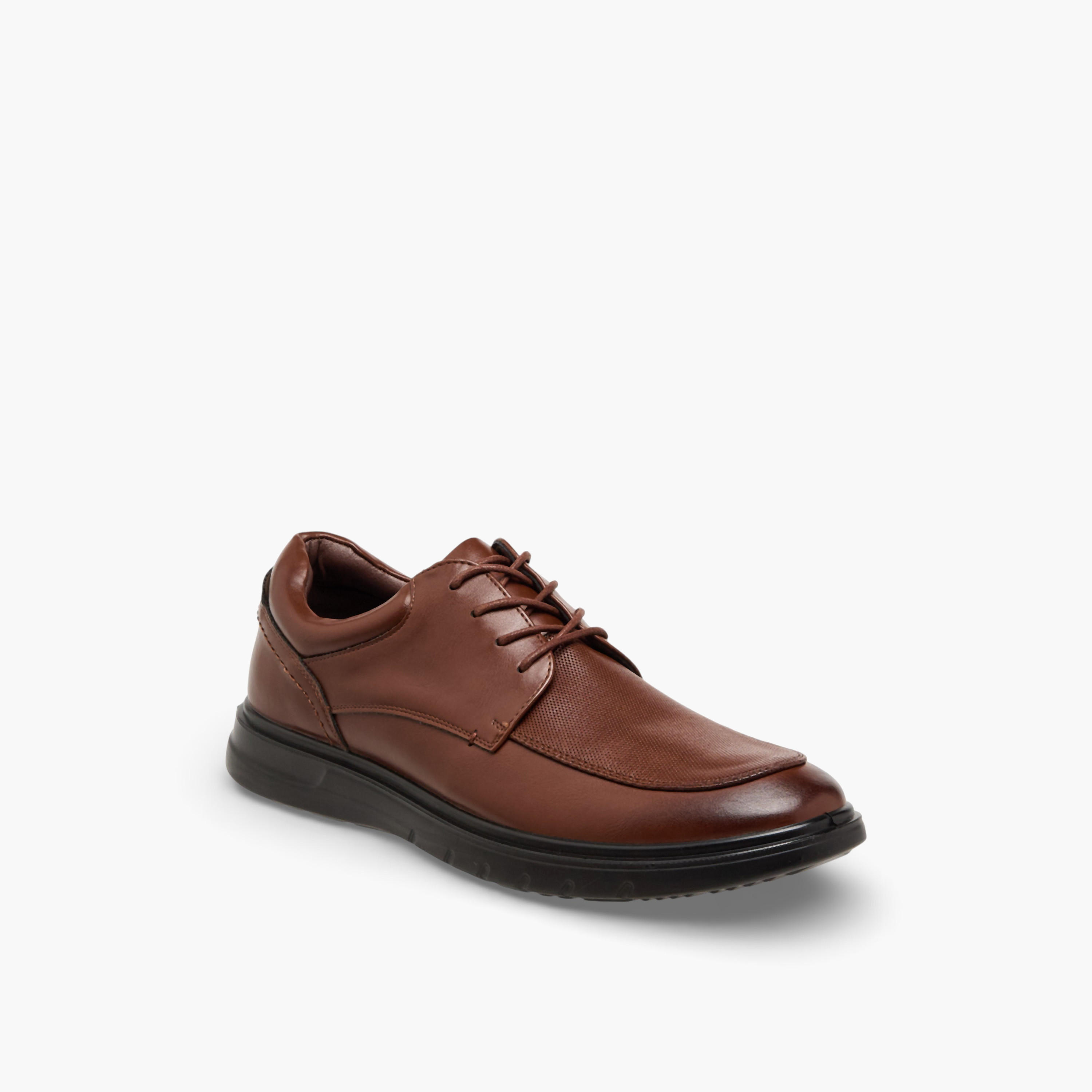 LBL by Shoexpress Men Textured Derby Shoes-men-shoes-formalshoes-image-2
