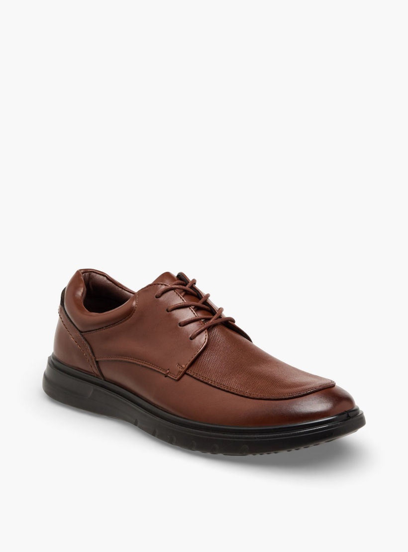 LBL by Shoexpress Men Textured Derby Shoes-men-shoes-formalshoes-image-2