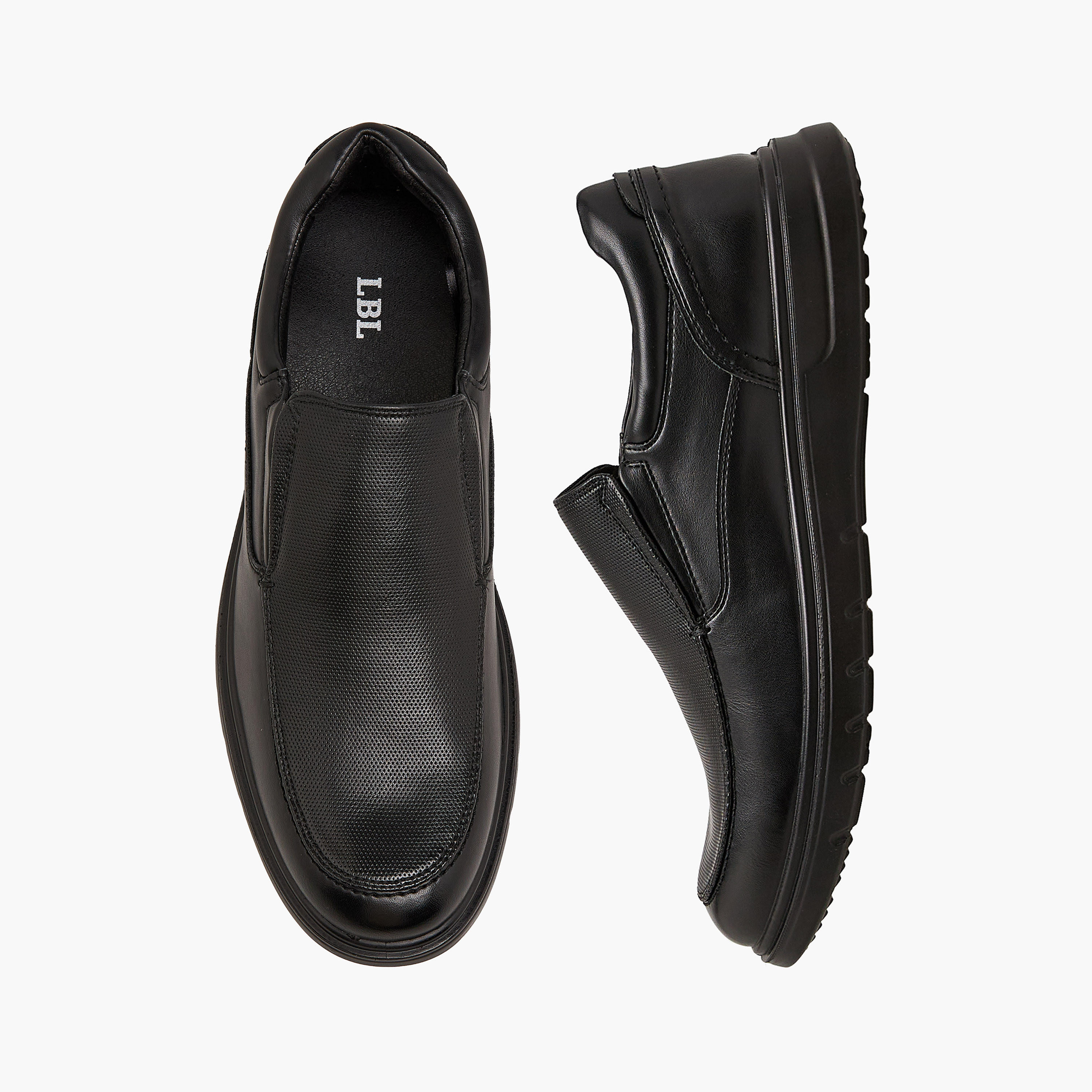 حذاء لوفر سهل الارتداء للرجال إل بي إل من شو إكسبريس-men-shoes-loafersandmoccasins-image-1