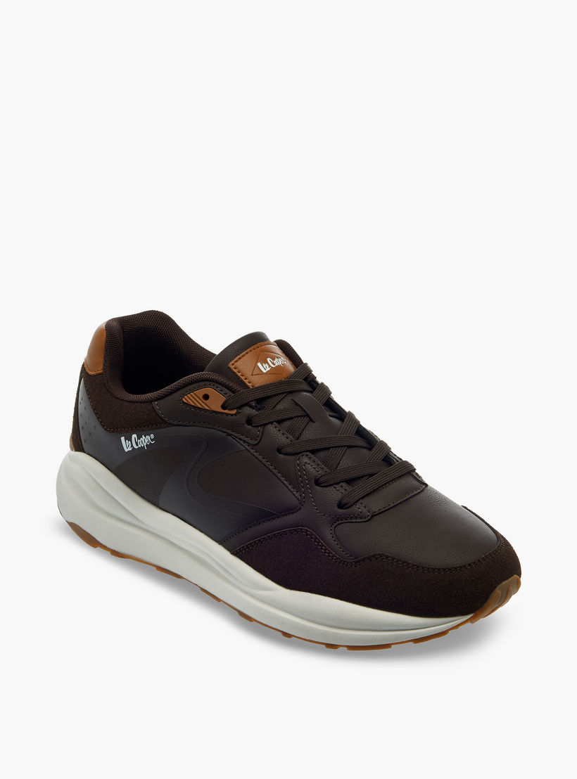 Lee Cooper Men Lace-Up Ortholite Ankle Sneakers-men-shoes-sneakers-image-2