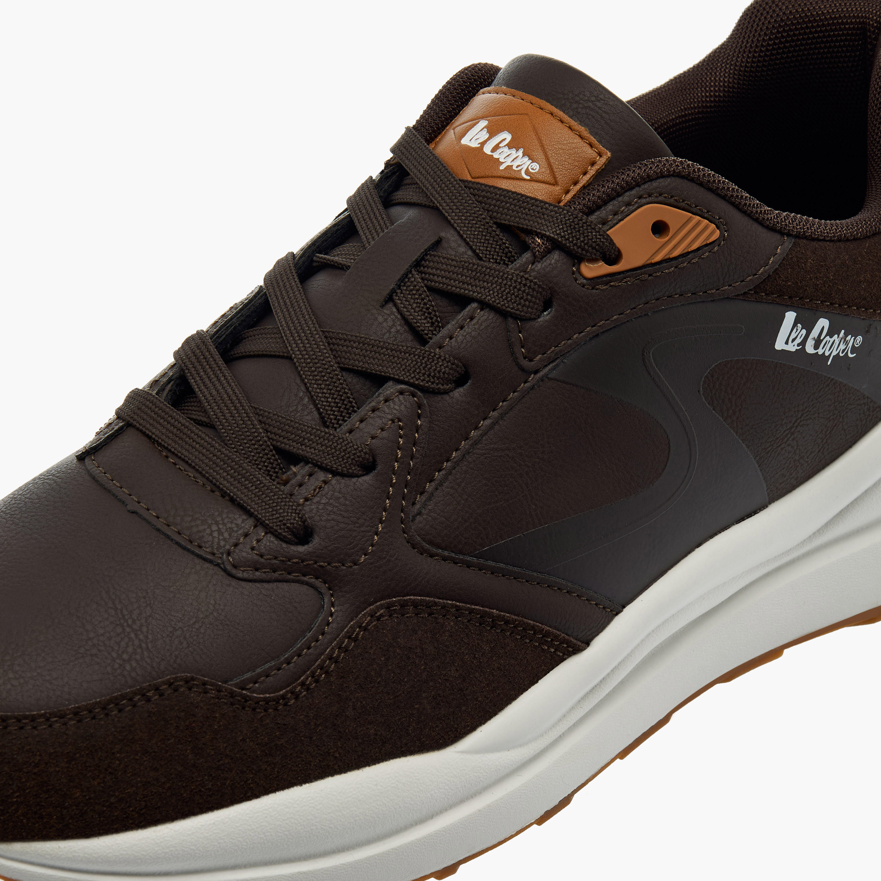 Lee Cooper Men Lace-Up Ortholite Ankle Sneakers-men-shoes-sneakers-image-4