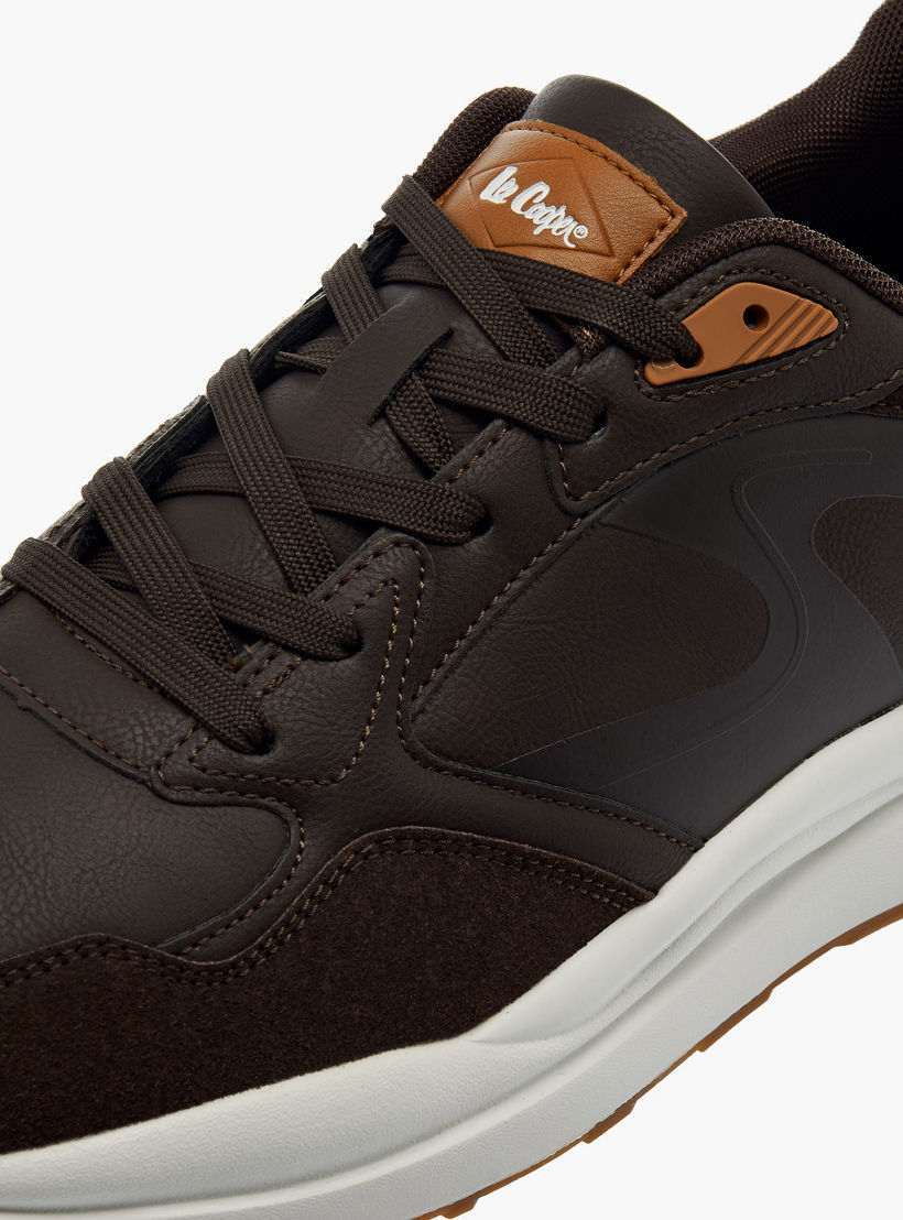 Lee Cooper Men Lace-Up Ortholite Ankle Sneakers-men-shoes-sneakers-image-4