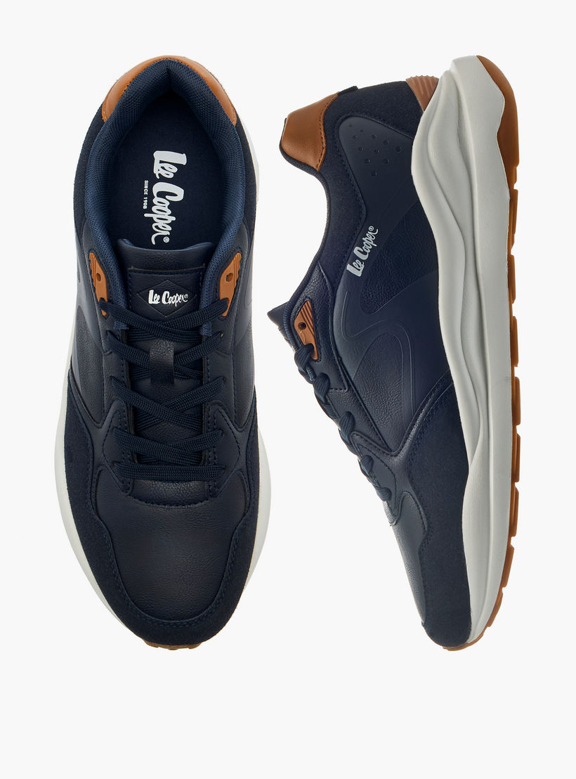 Lee Cooper Men Lace-Up Ortholite Ankle Sneakers-men-shoes-sneakers-image-1