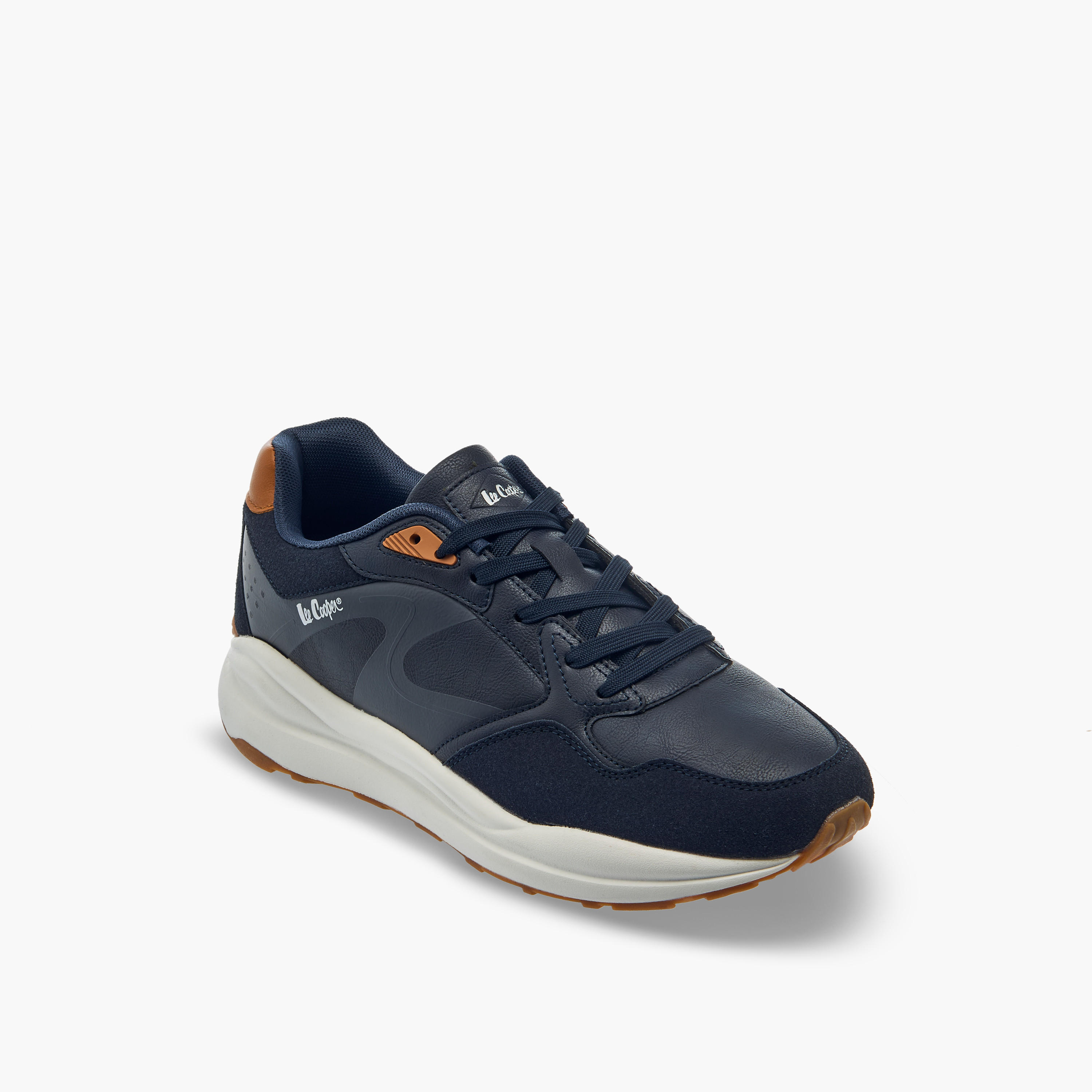 Lee Cooper Men Lace-Up Ortholite Ankle Sneakers-men-shoes-sneakers-image-2