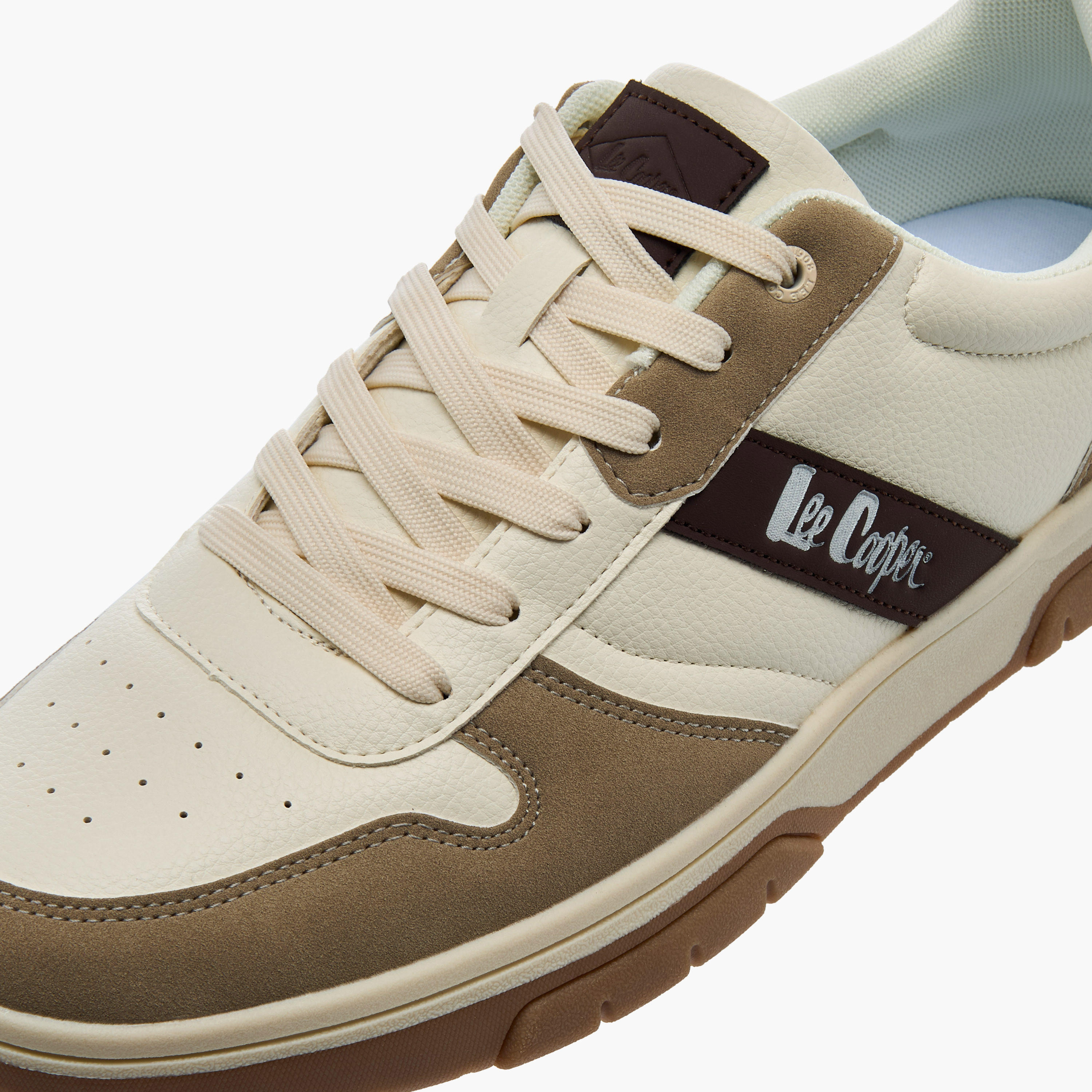 Lee Cooper Men Lace-Up Ortholite Ankle Sneakers-men-shoes-sneakers-image-4