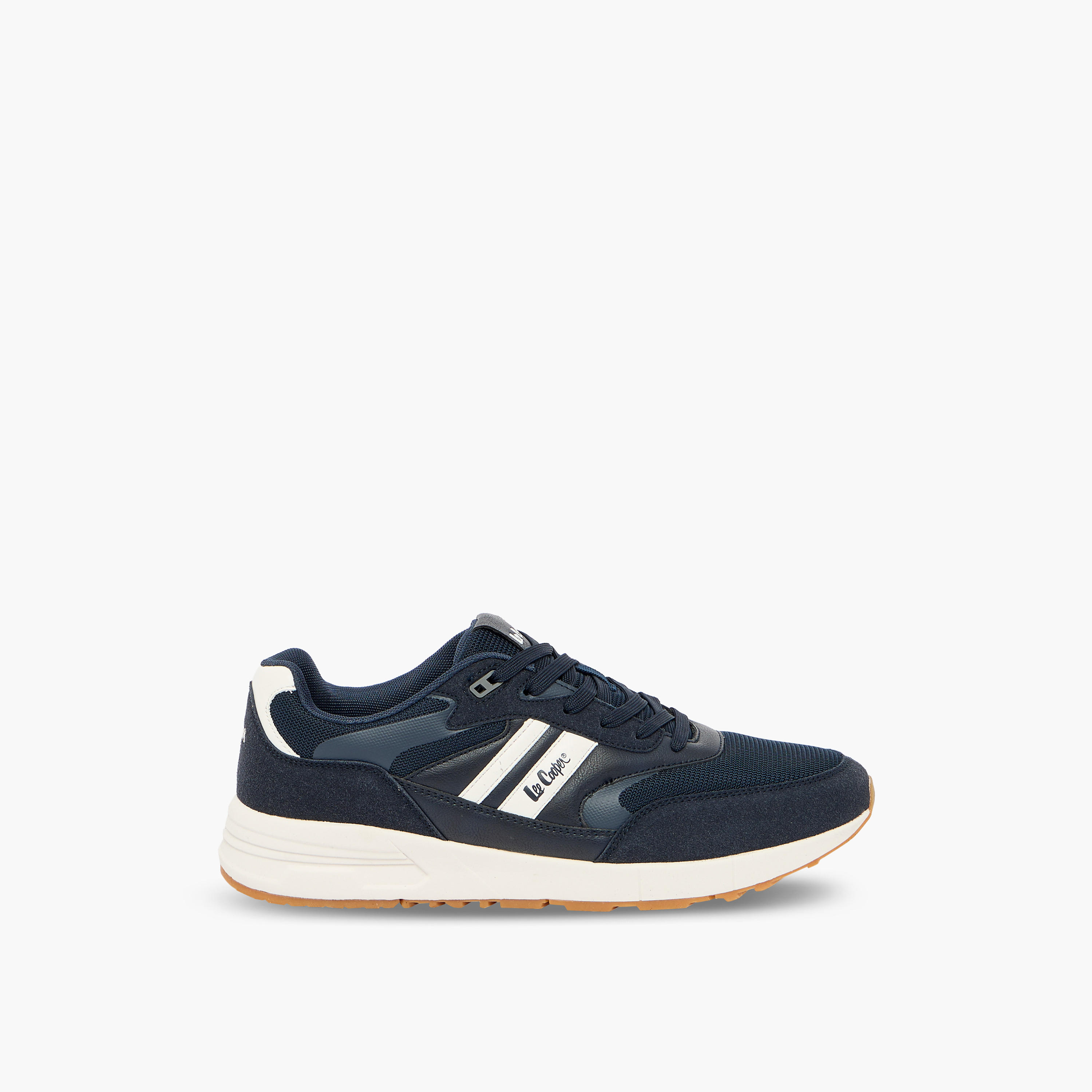 حذاء سنيكرز بطول الكاحل ورباط إغلاق للرجال من لي كوبر-men-shoes-sneakers-image-3