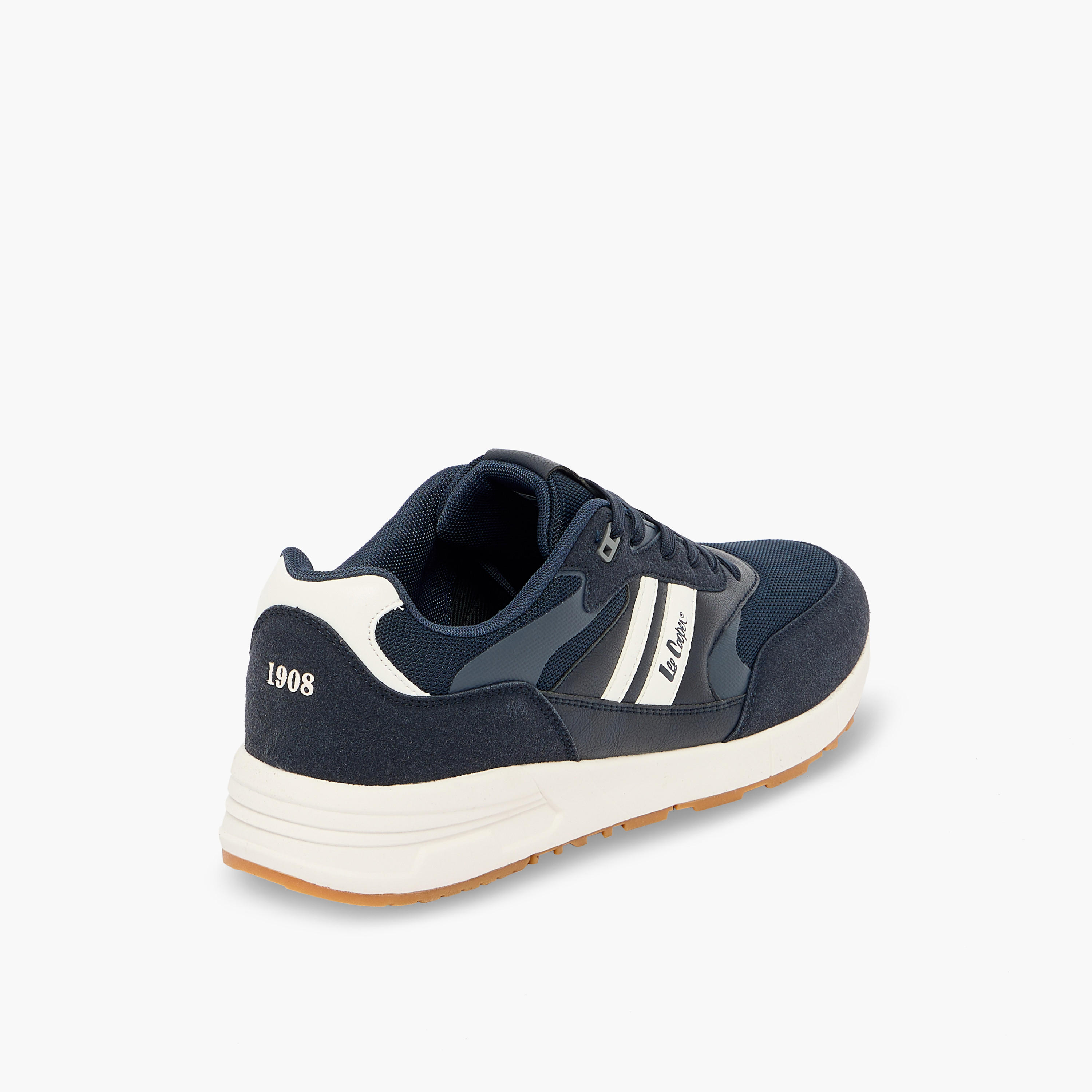 حذاء سنيكرز بطول الكاحل ورباط إغلاق للرجال من لي كوبر-men-shoes-sneakers-image-6