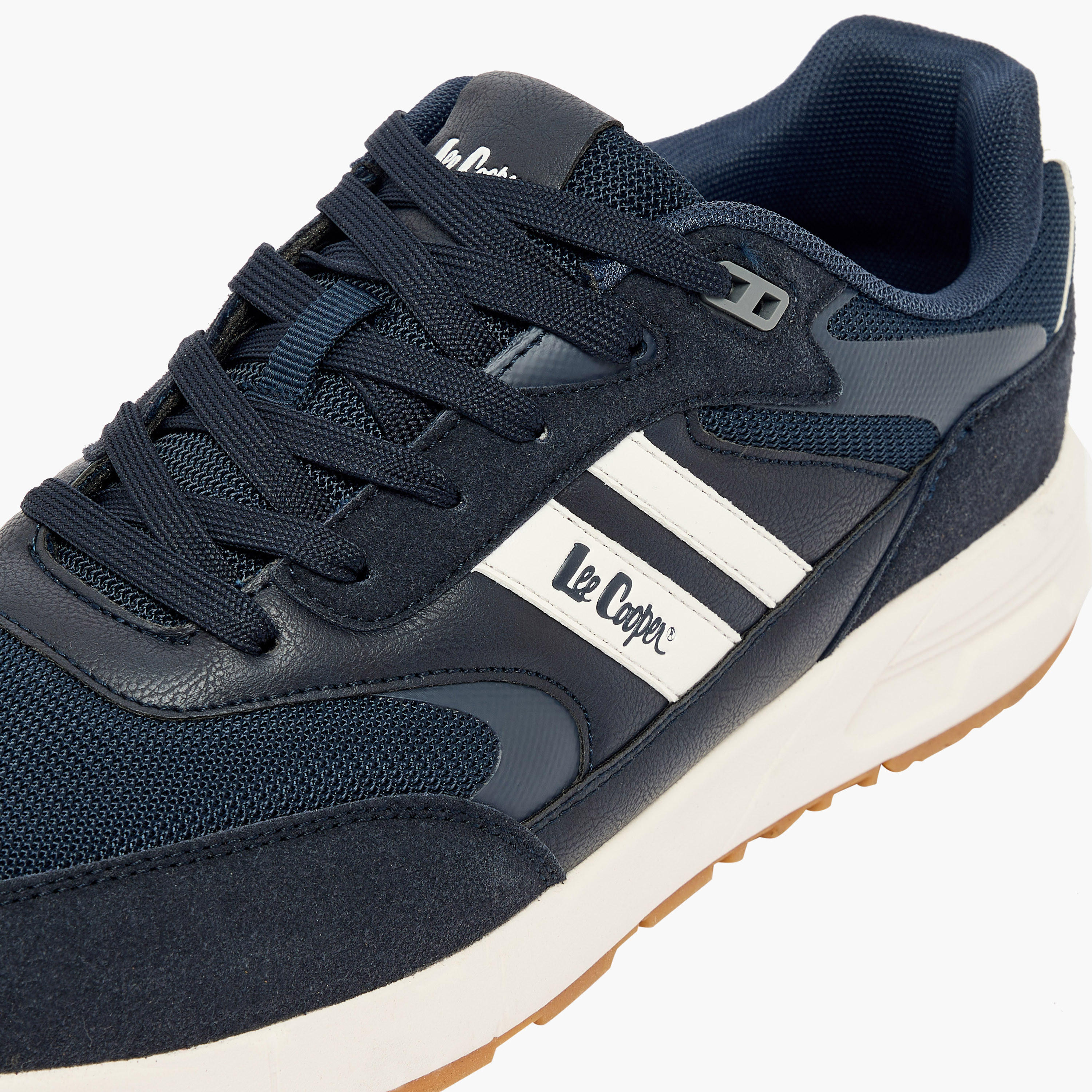 حذاء سنيكرز بطول الكاحل ورباط إغلاق للرجال من لي كوبر-men-shoes-sneakers-image-7