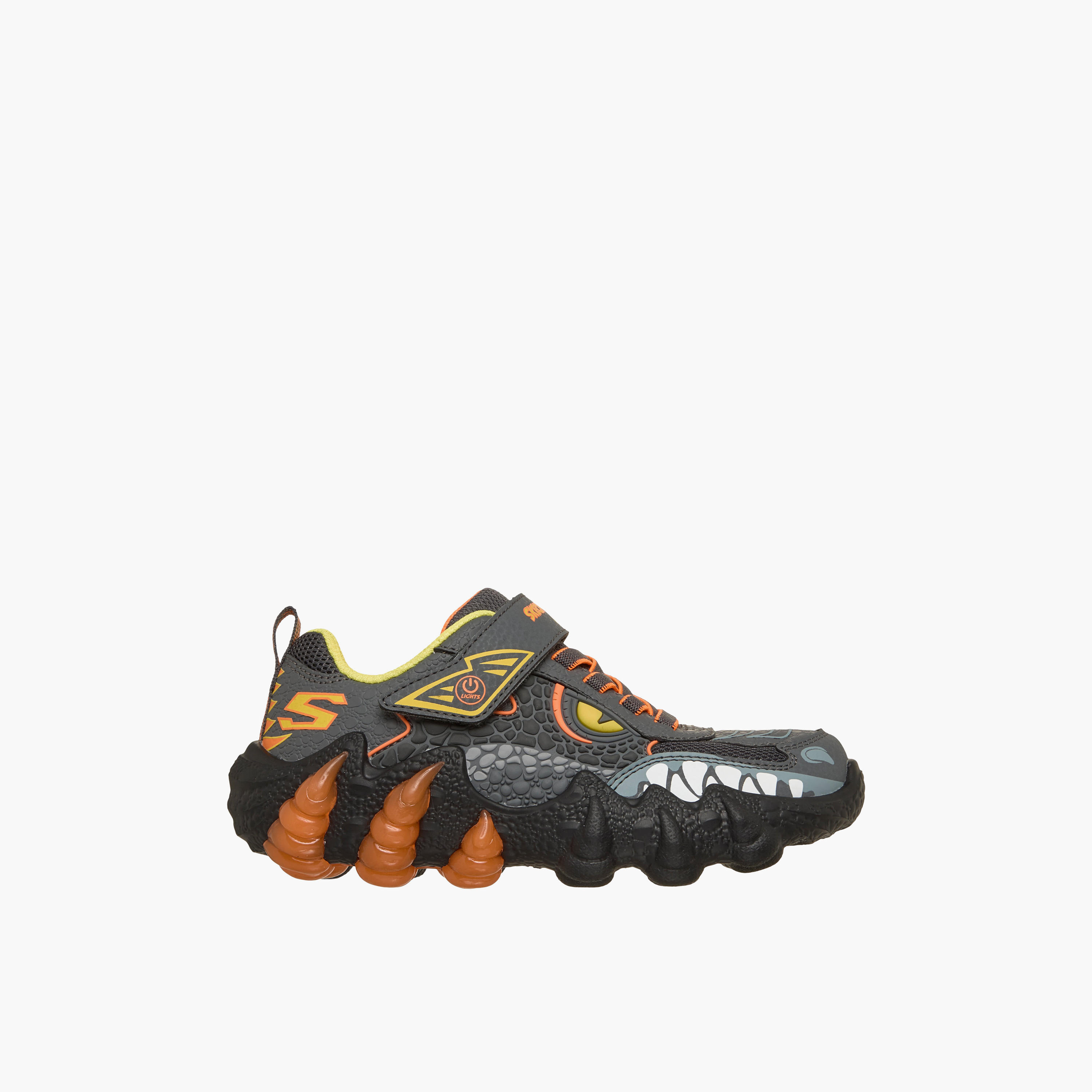 Skechers Boys SKECH-O-SAURUS LIGHTS 2.0 Hook & Loop Sneakers-sports-boys-shoes-image-4